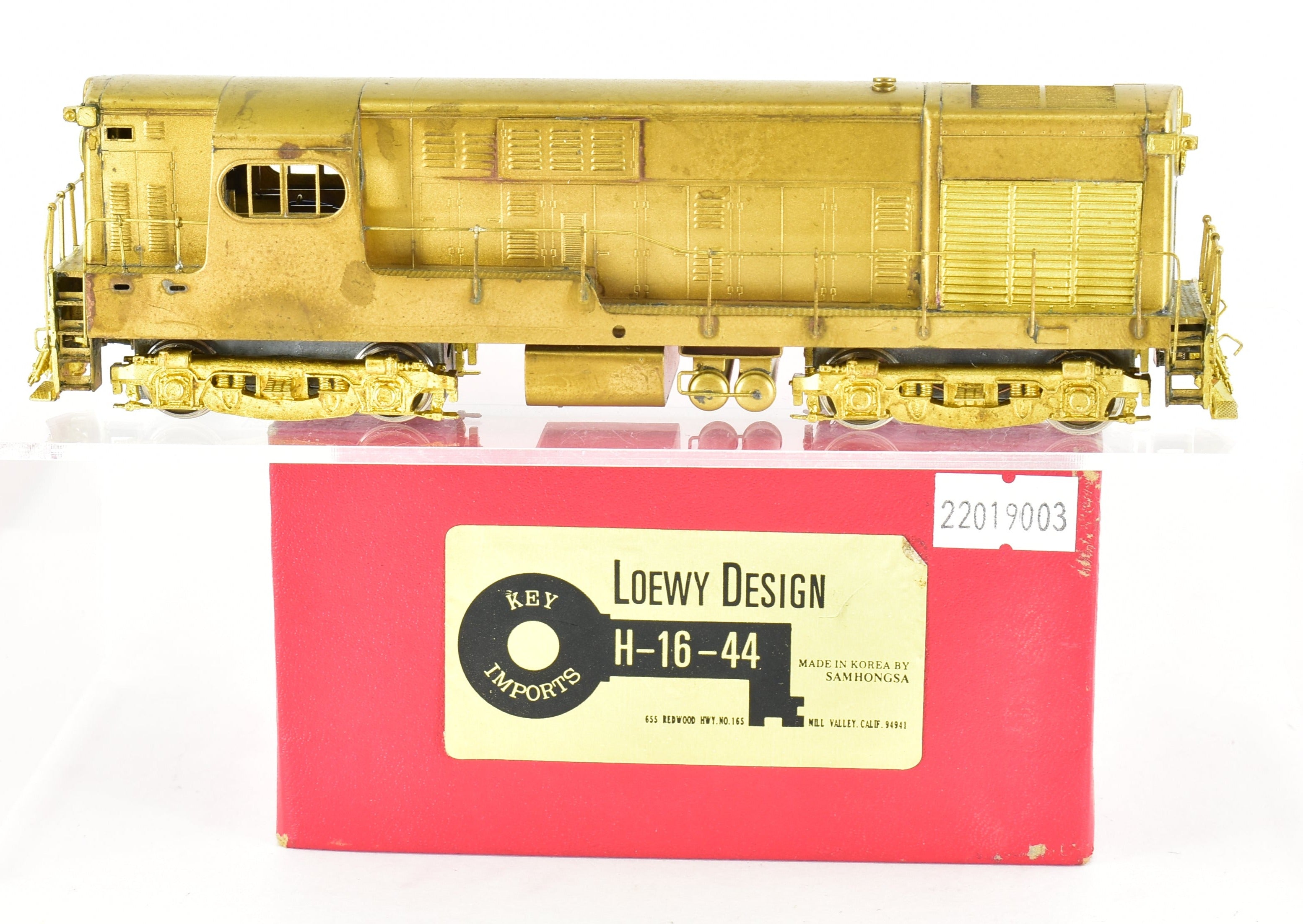 HO Brass Key Imports ATSF Santa Fe & Various Roads FM H-16-44 Loewy Design Model