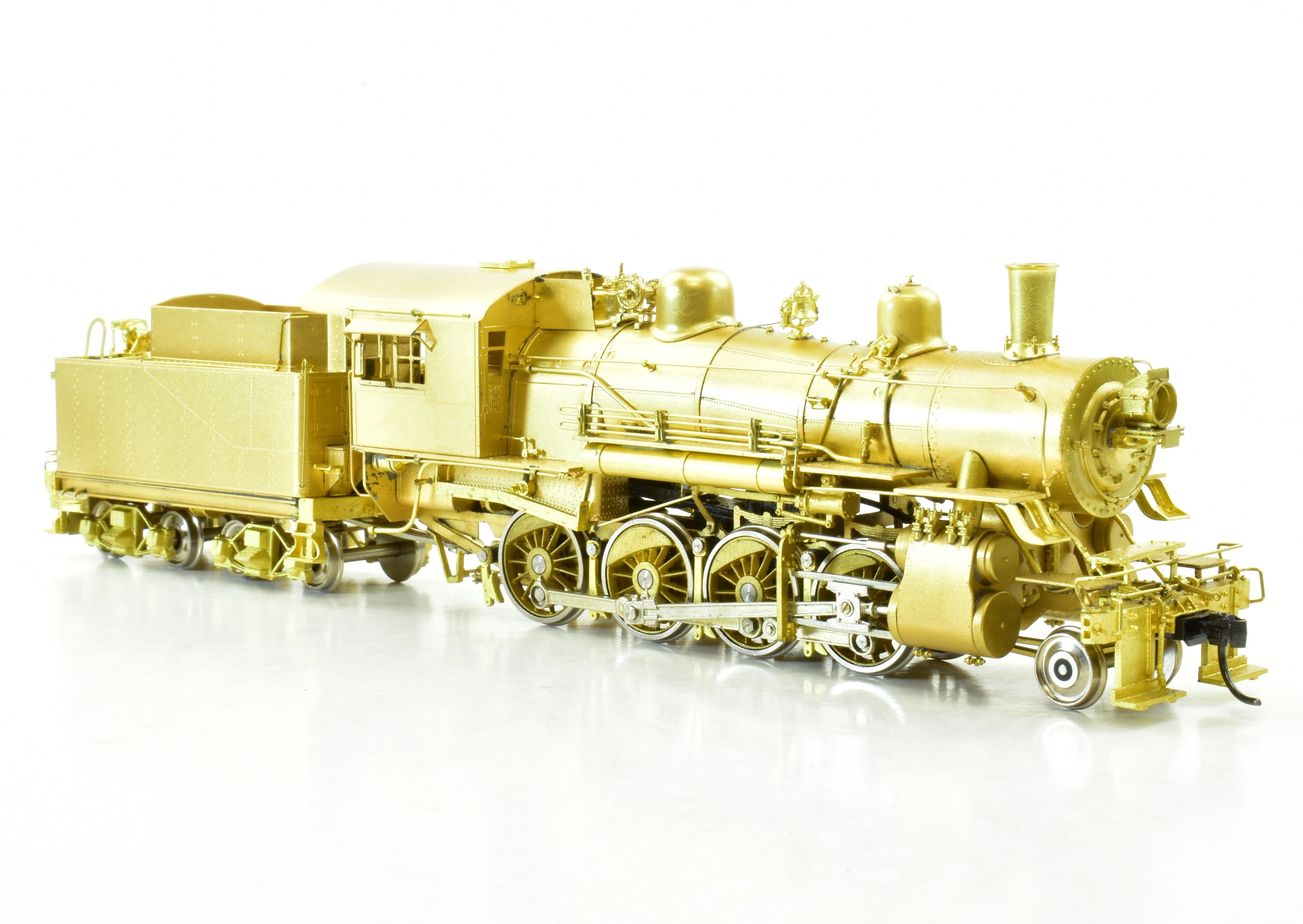 HO Scale Brass Model Train Engine - W&R Enterprises NP Northern Pacific Y - 2 2 - 8 - 0 Steam Locomotive