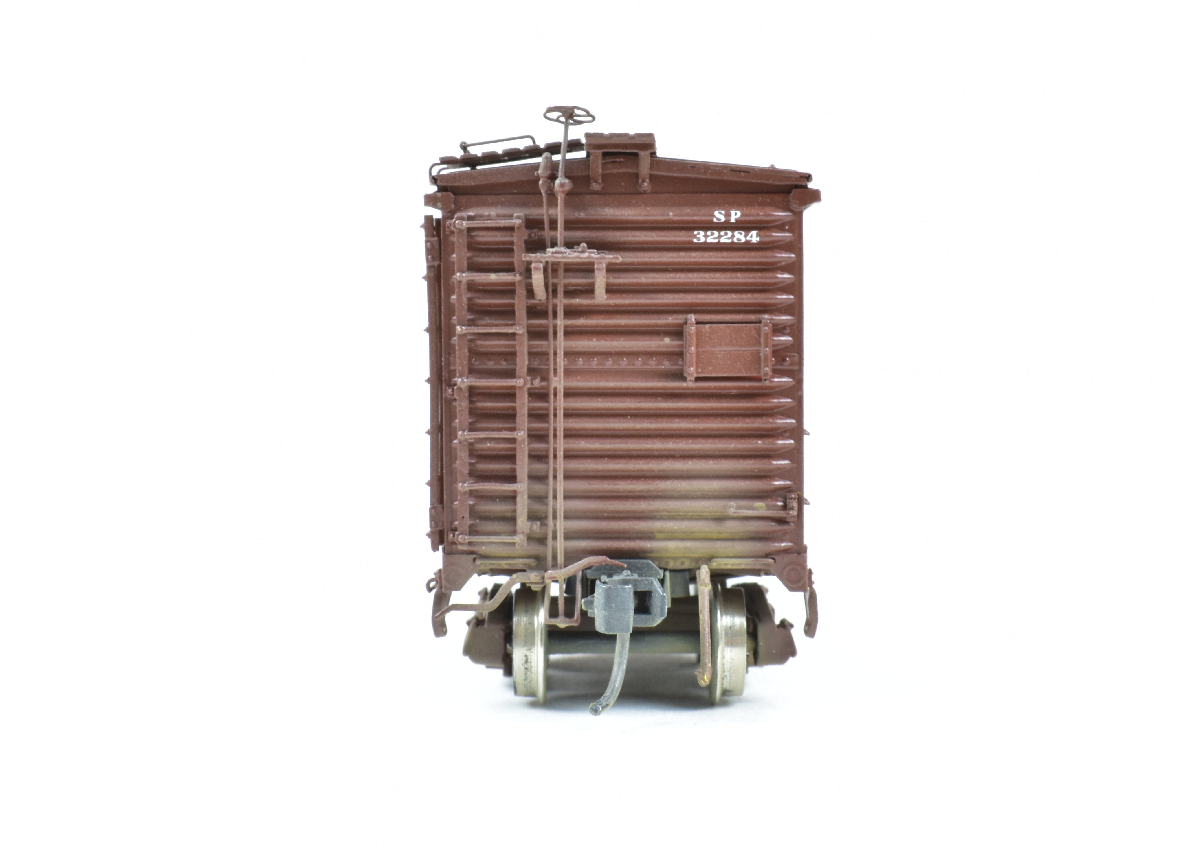 Weathered HO Brass Southern Pacific Class B - 50 - 15 Box Car FP #32284 by Challenger Imports