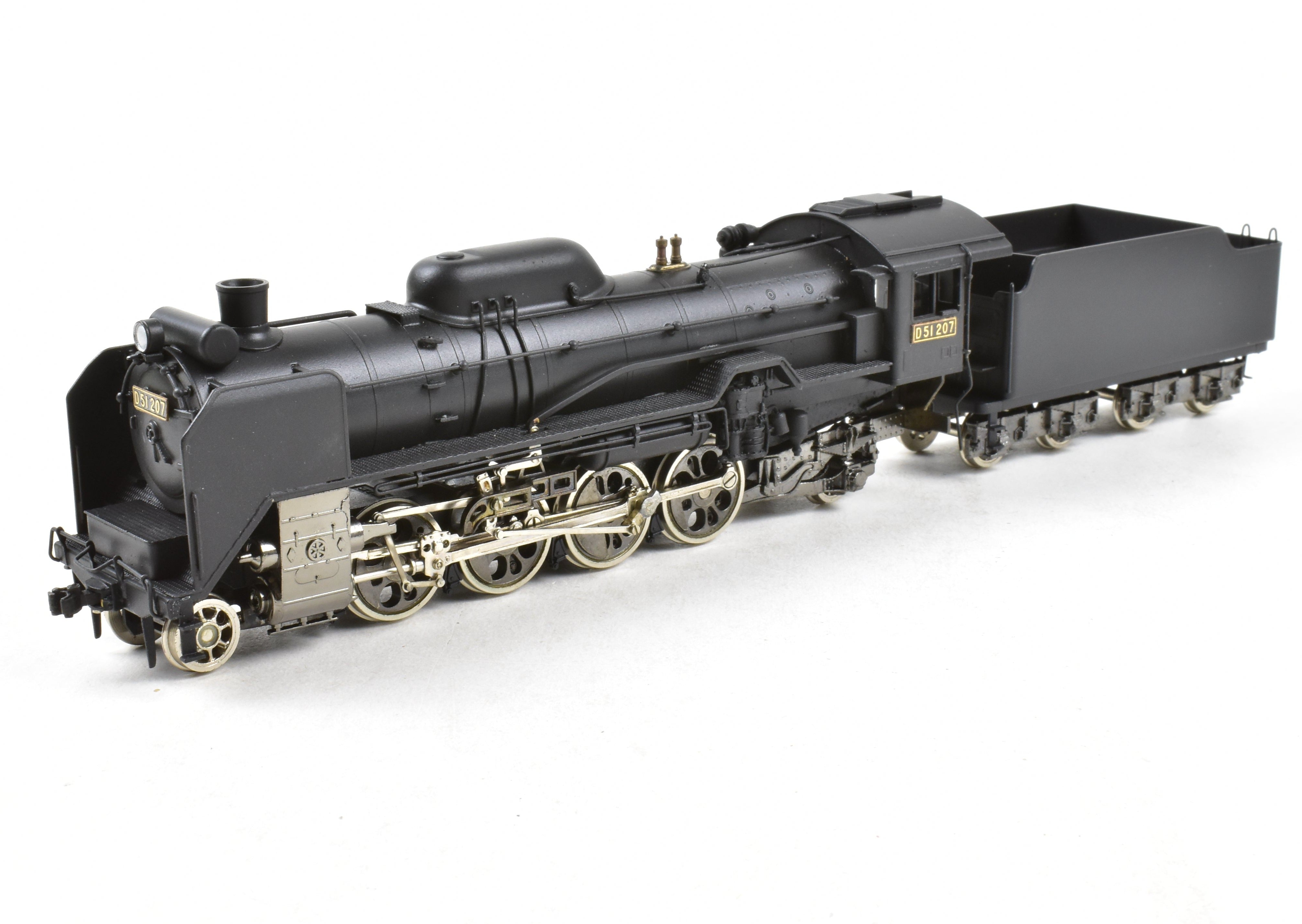1/80 J-Scale Brass KTM Katsumi JNR D51 2-8-2 FP Model Train