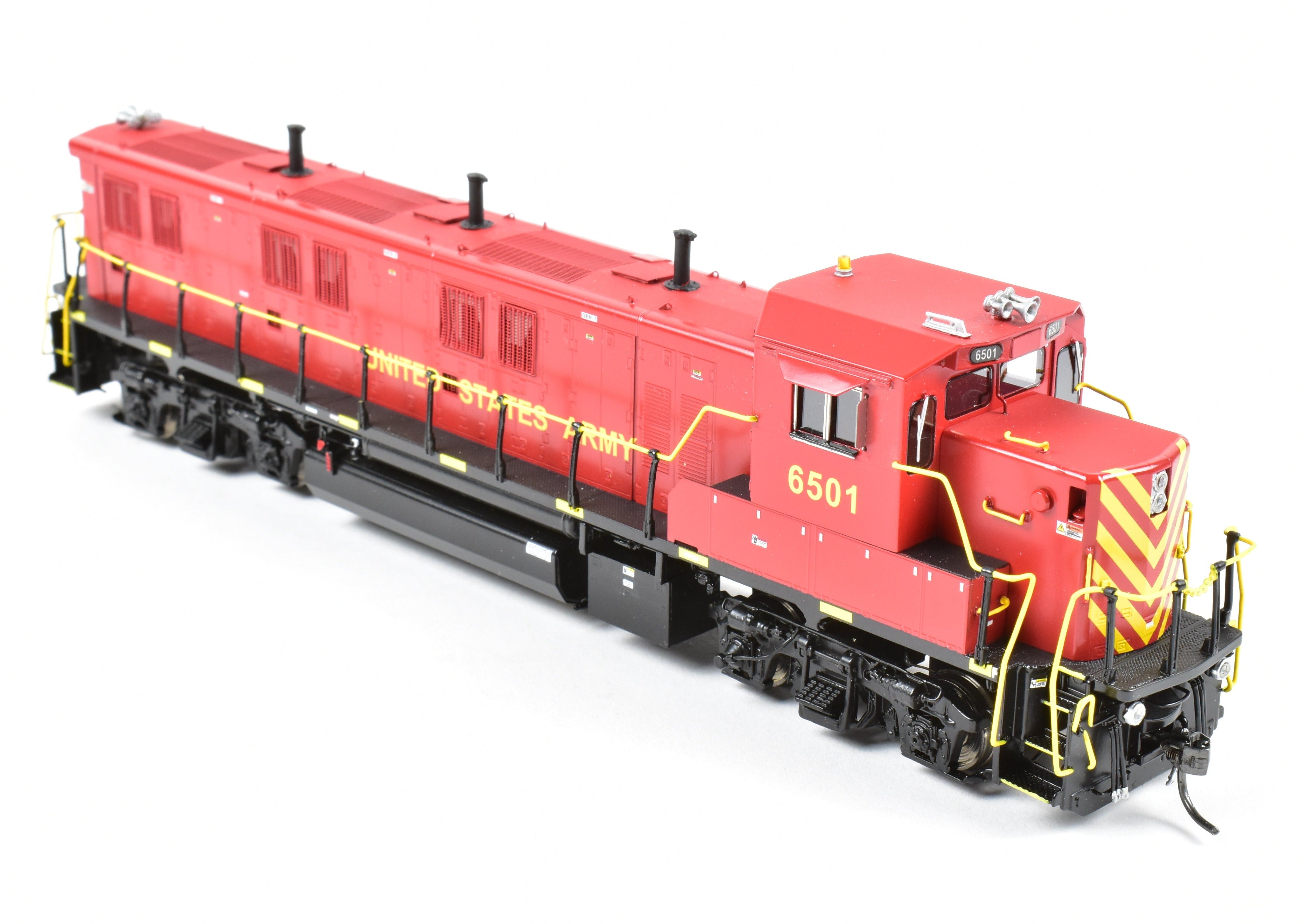 HO Scale Brass Model - Overland Models Inc. USAX U.S. Army 3GS21B Genset Factory Painted #6501 from American Model Train Collection