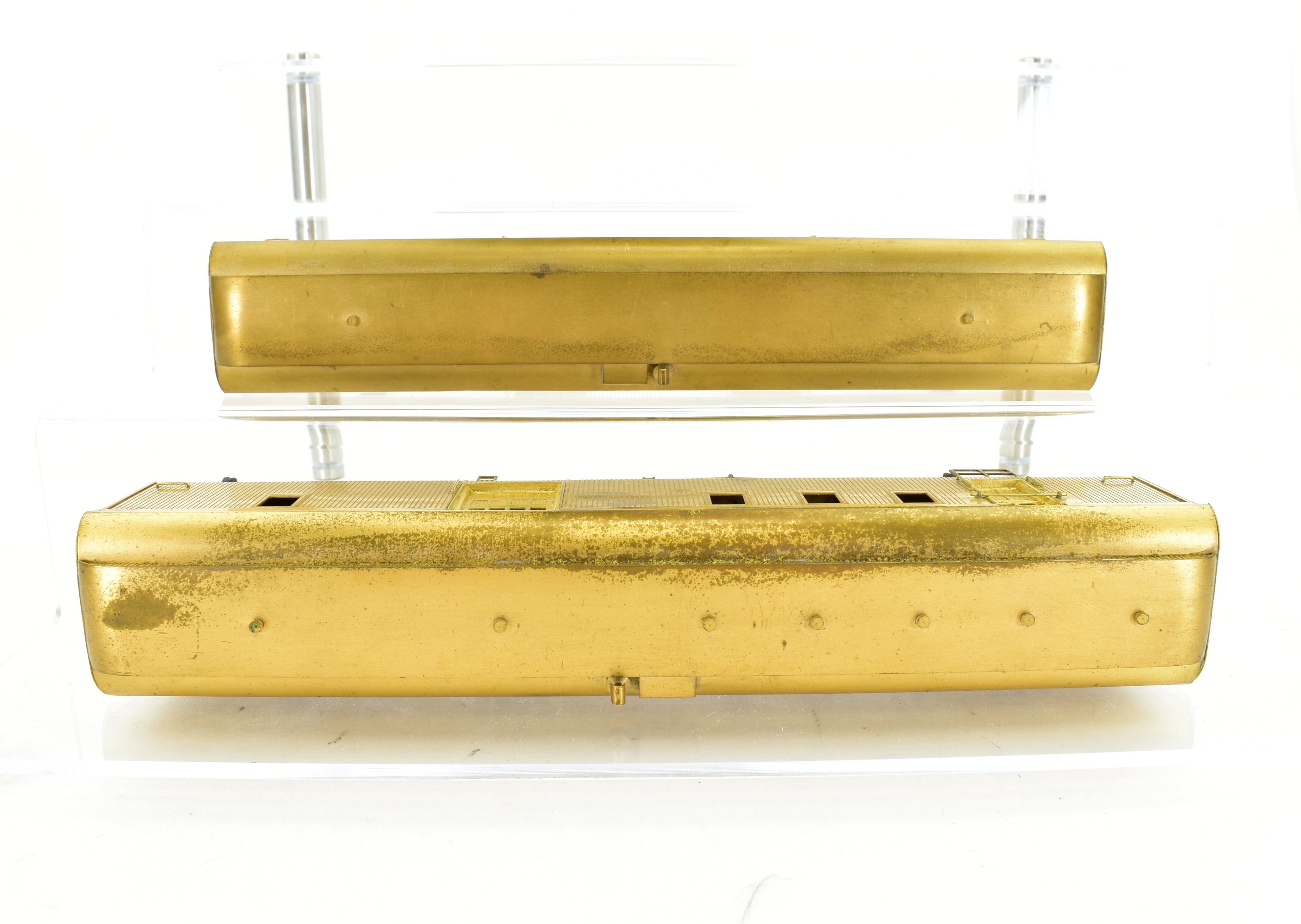 Canadian Pacific Railway Kettle Valley Brass Passenger Cars with Central Valley Trucks