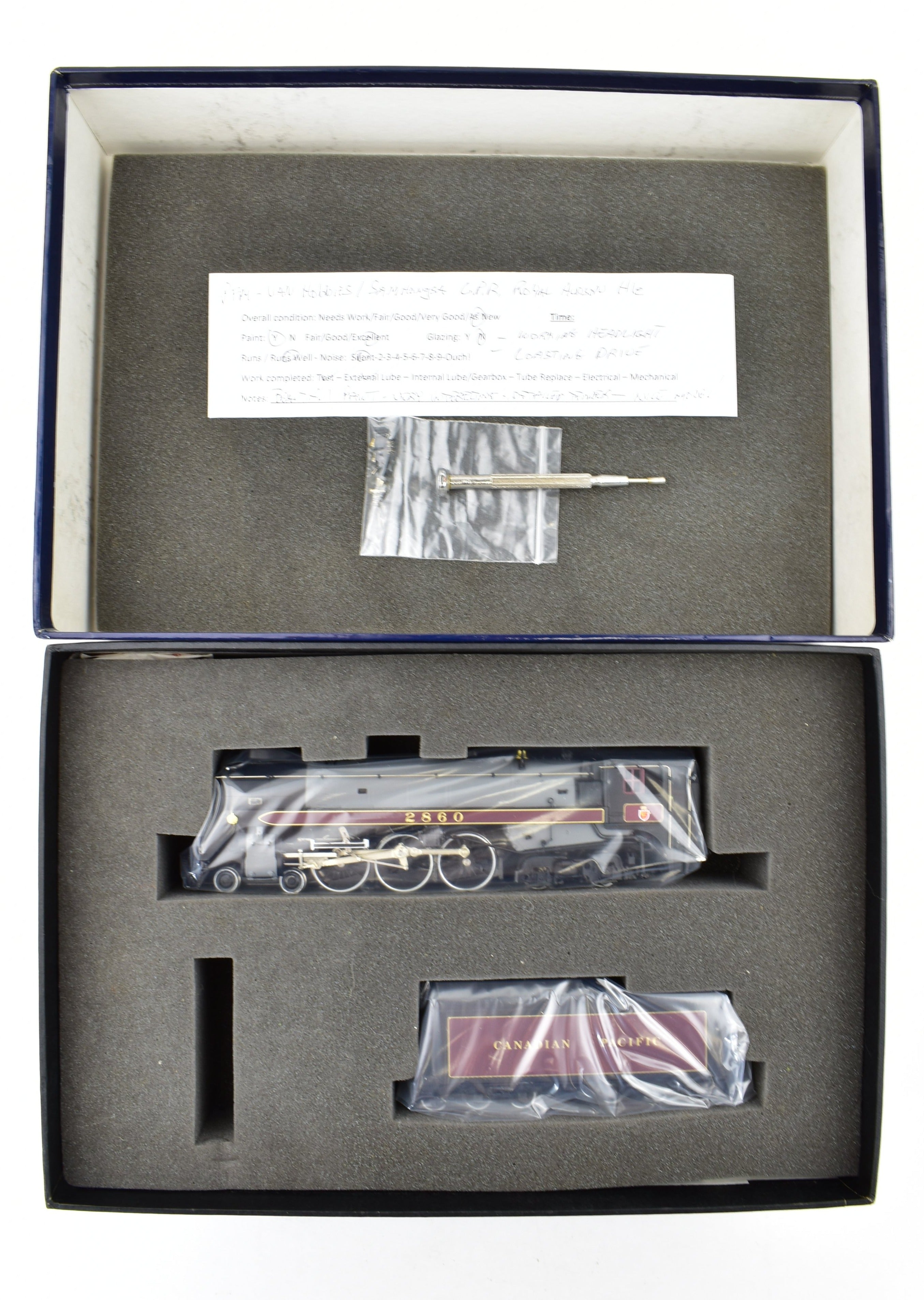 HO Scale Brass PFM Van Hobbies Canadian Pacific 4-6-4 Royal Hudson Model