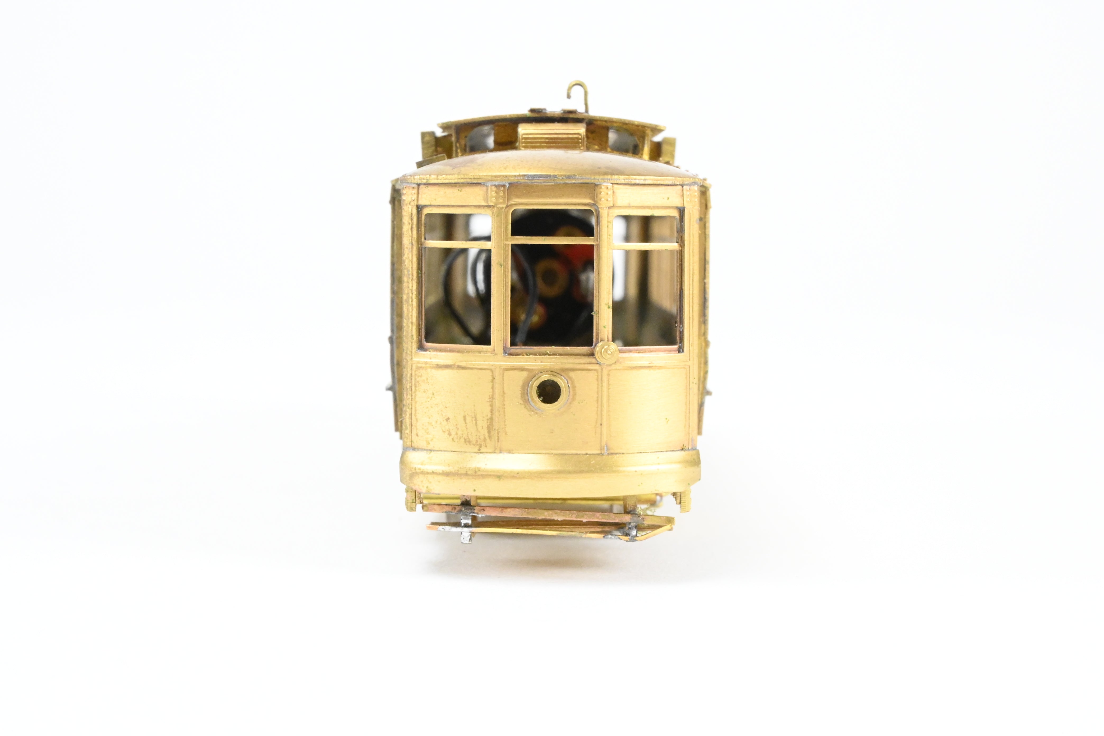 HO Scale Brass Chicago Surface Lines 346 City Big Brill Car Model by Fairfield Models without Trolley Poles
