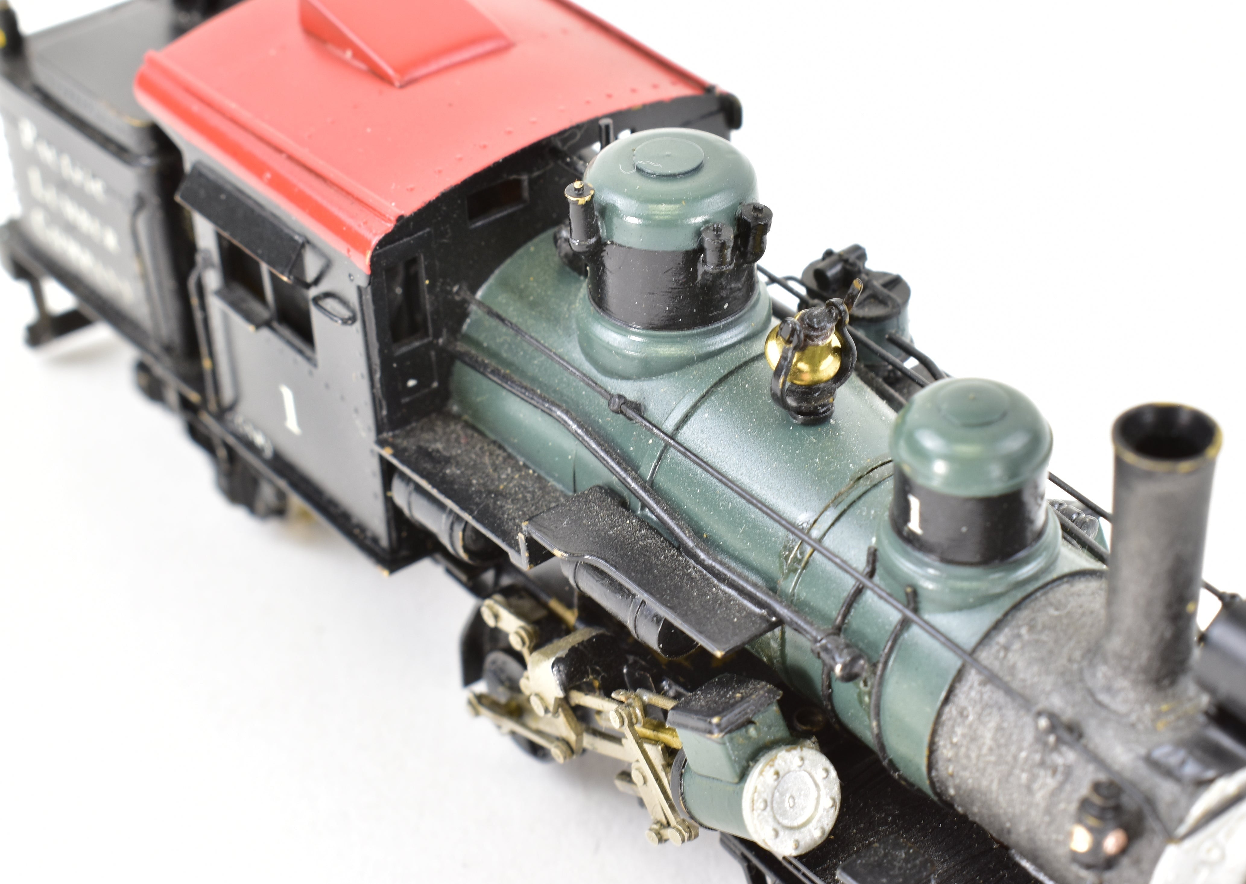 1971 HO Brass PFM - United 2-Truck Logging Climax Geared Locomotive with Custom Paint