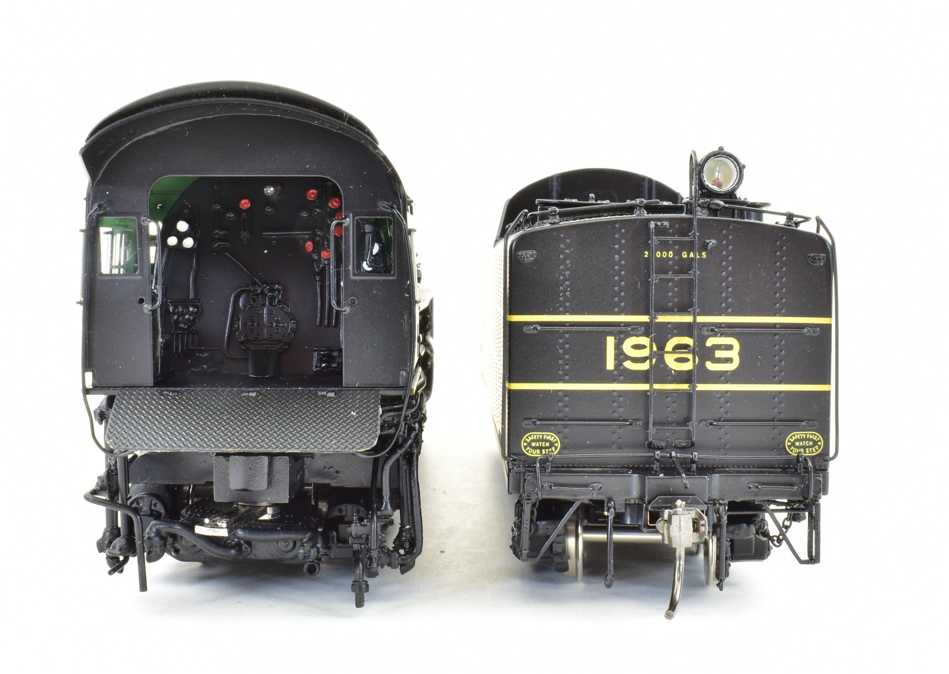 HO Scale Brass DVP Division Point Louisville & Nashville Class M-1 2-8-4 FP #1963 Locomotive