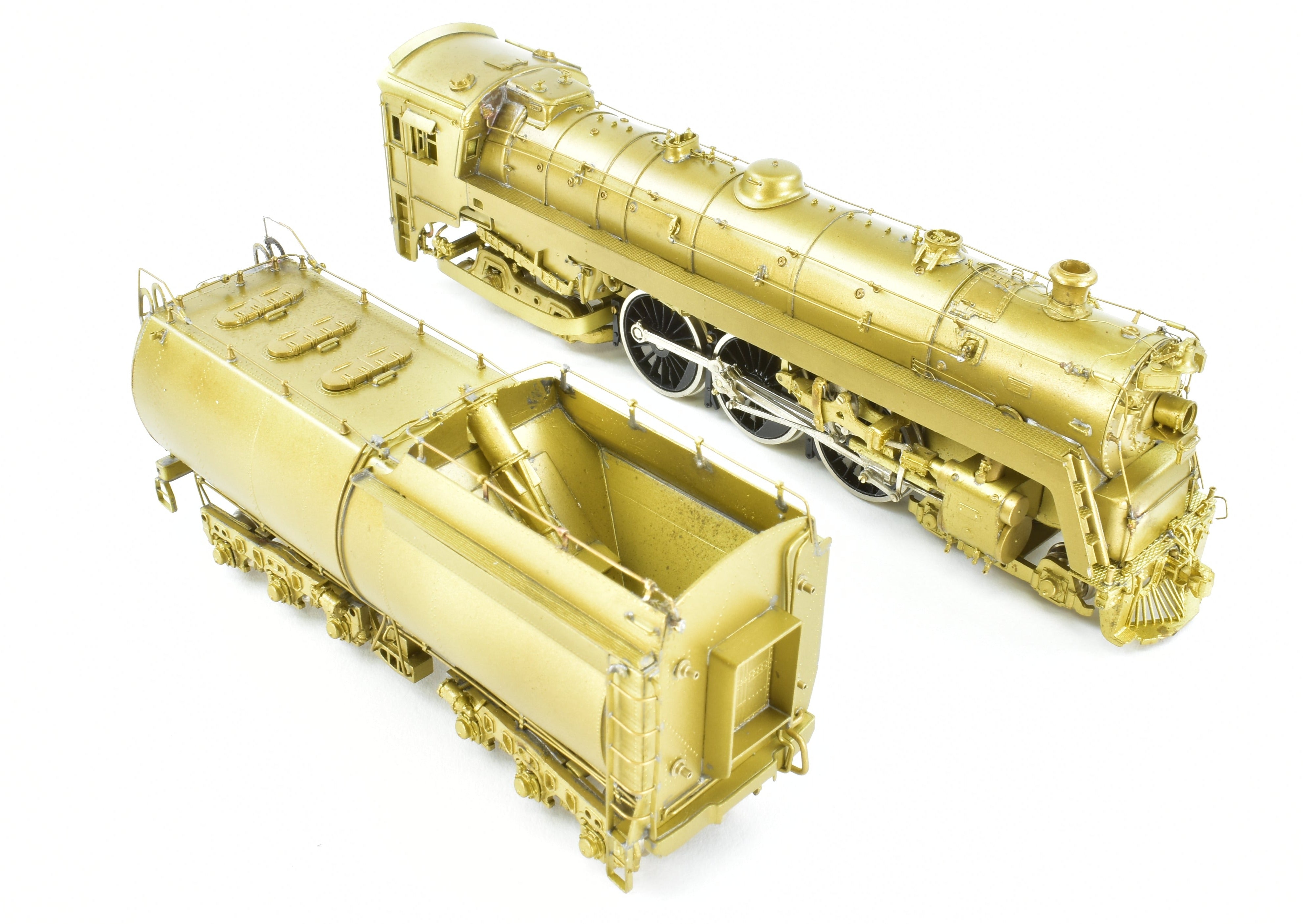 HO Scale Brass Model Train - Van Hobbies CNR (Canadian National Railway) K - 5a 4 - 6 - 4 Hudson Locomotive Replica