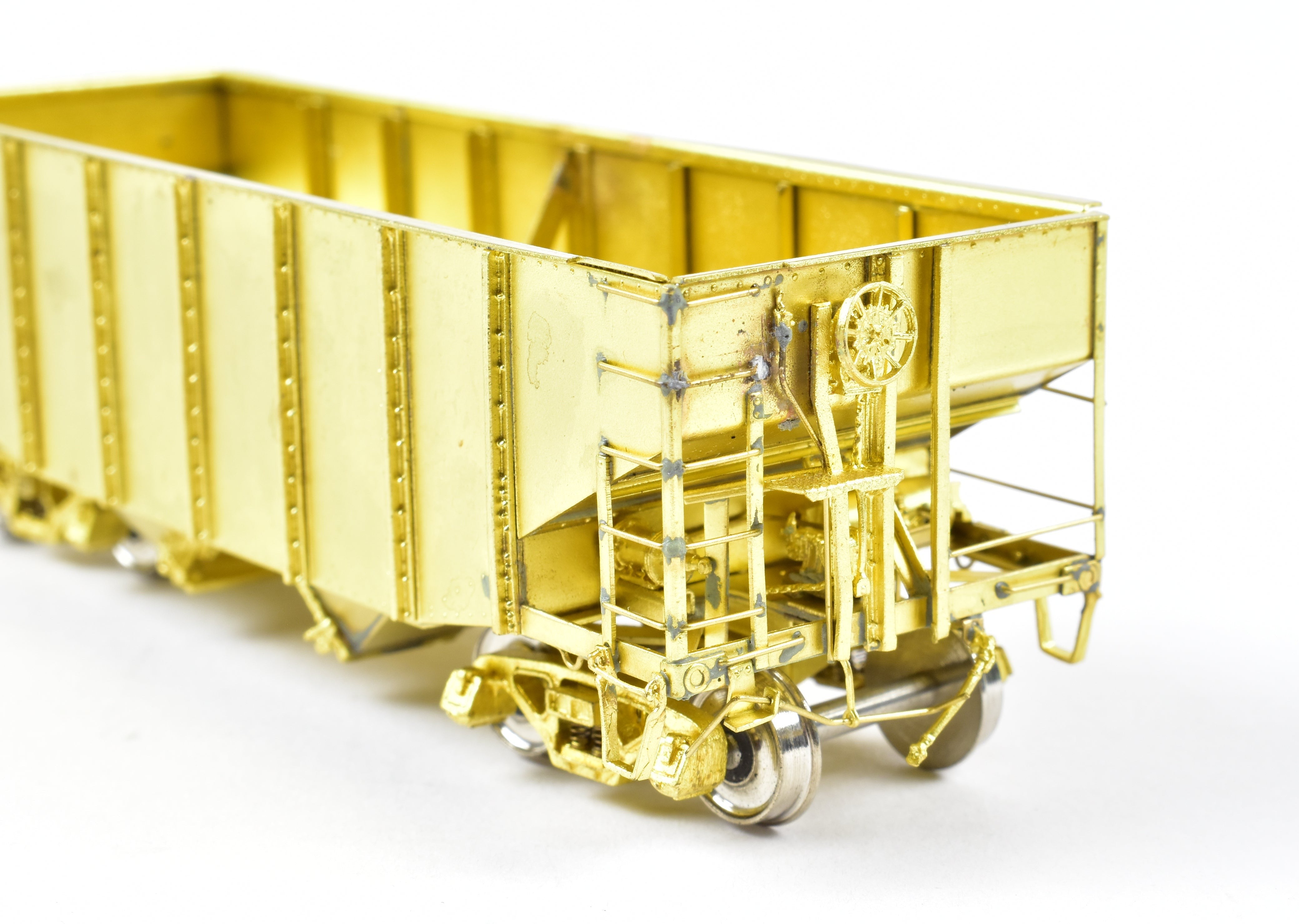 HO Brass OMI D&H 55-Ton 2-Bay Hopper by Overland Models, Inc.