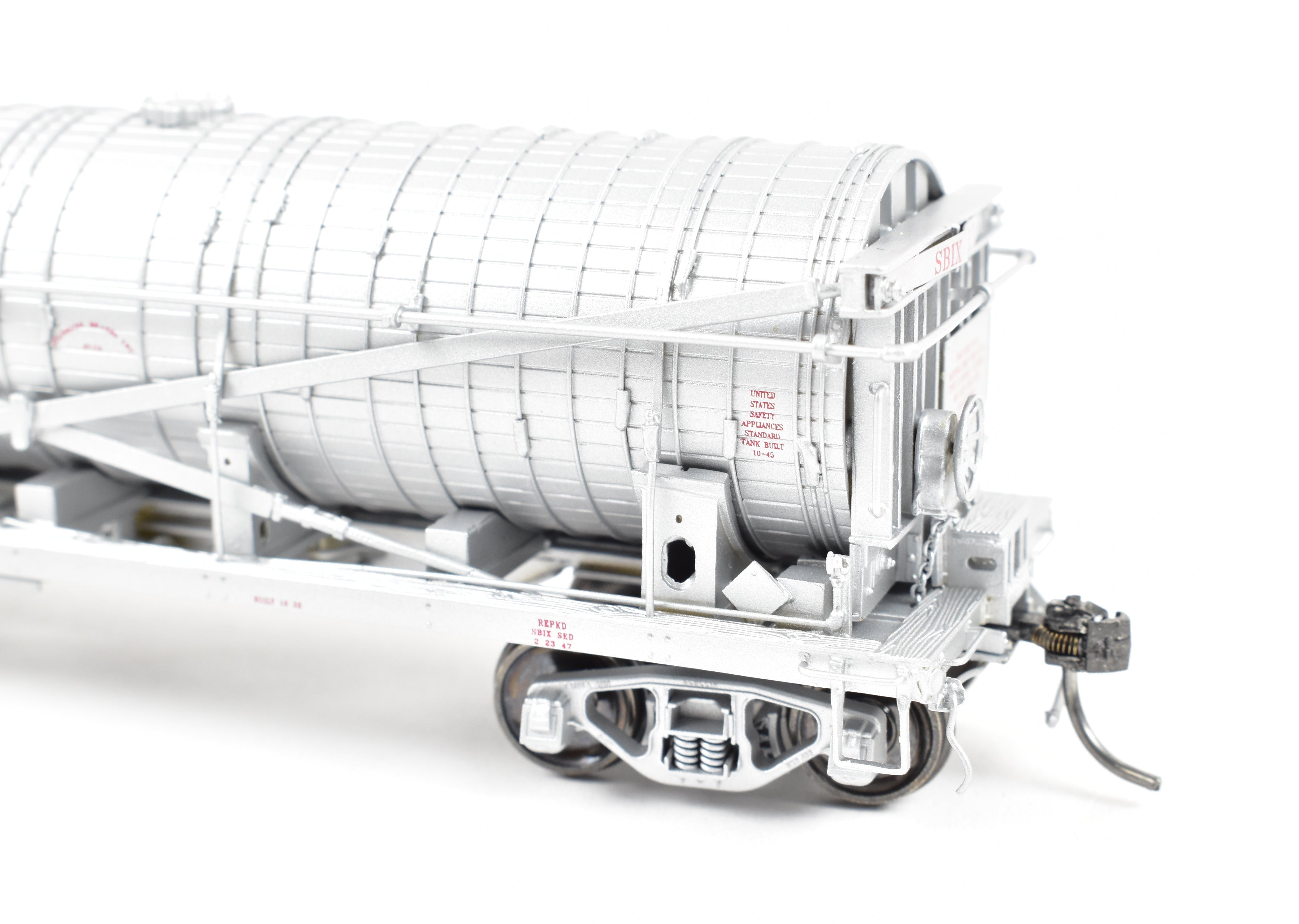 New HO Brass North Bank Line SBIX 1617 Standard Brand Vinegar Car
