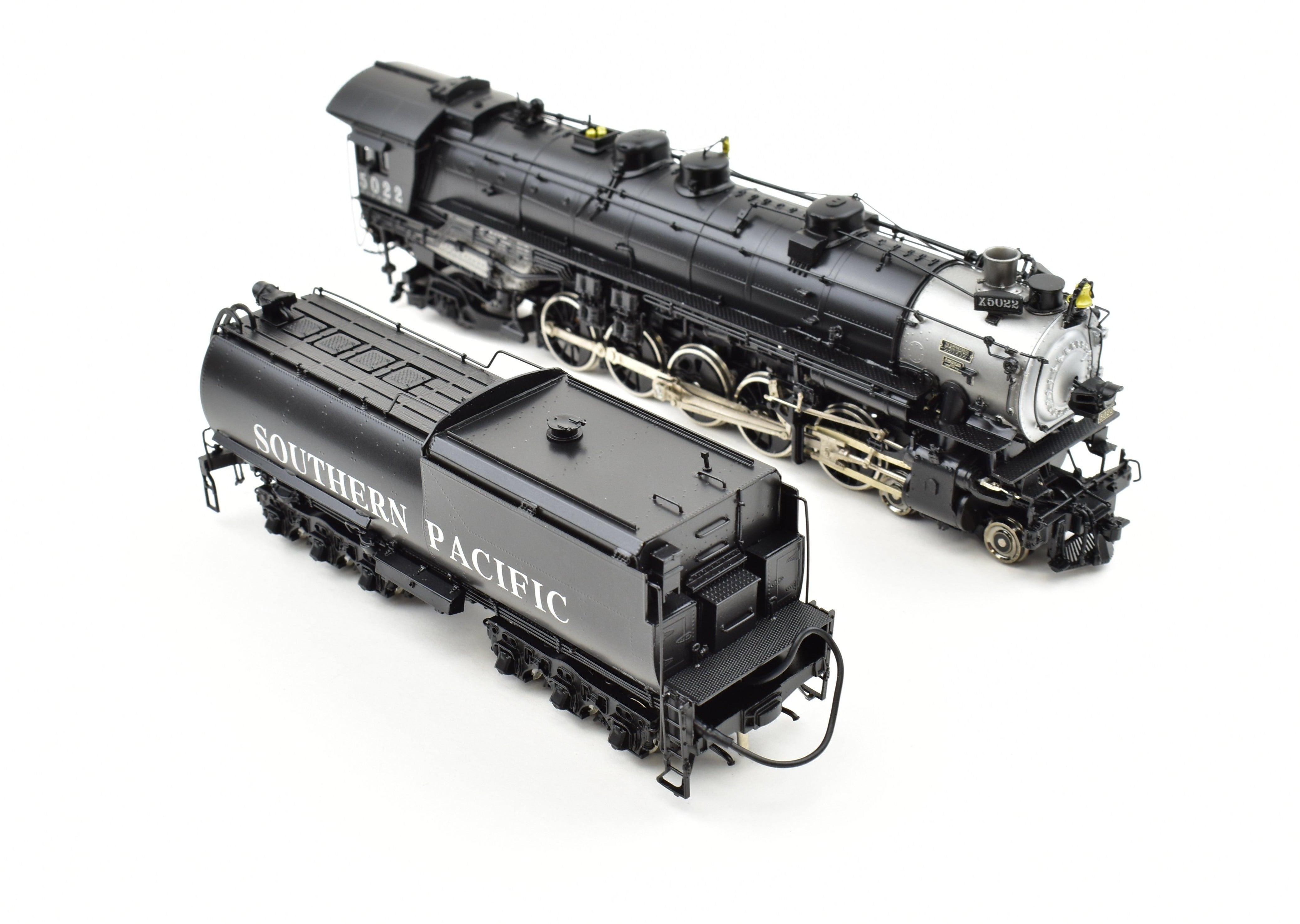 HO Scale Brass Precision Scale Co. SP 4-10-2 Factory Painted Locomotive #5022