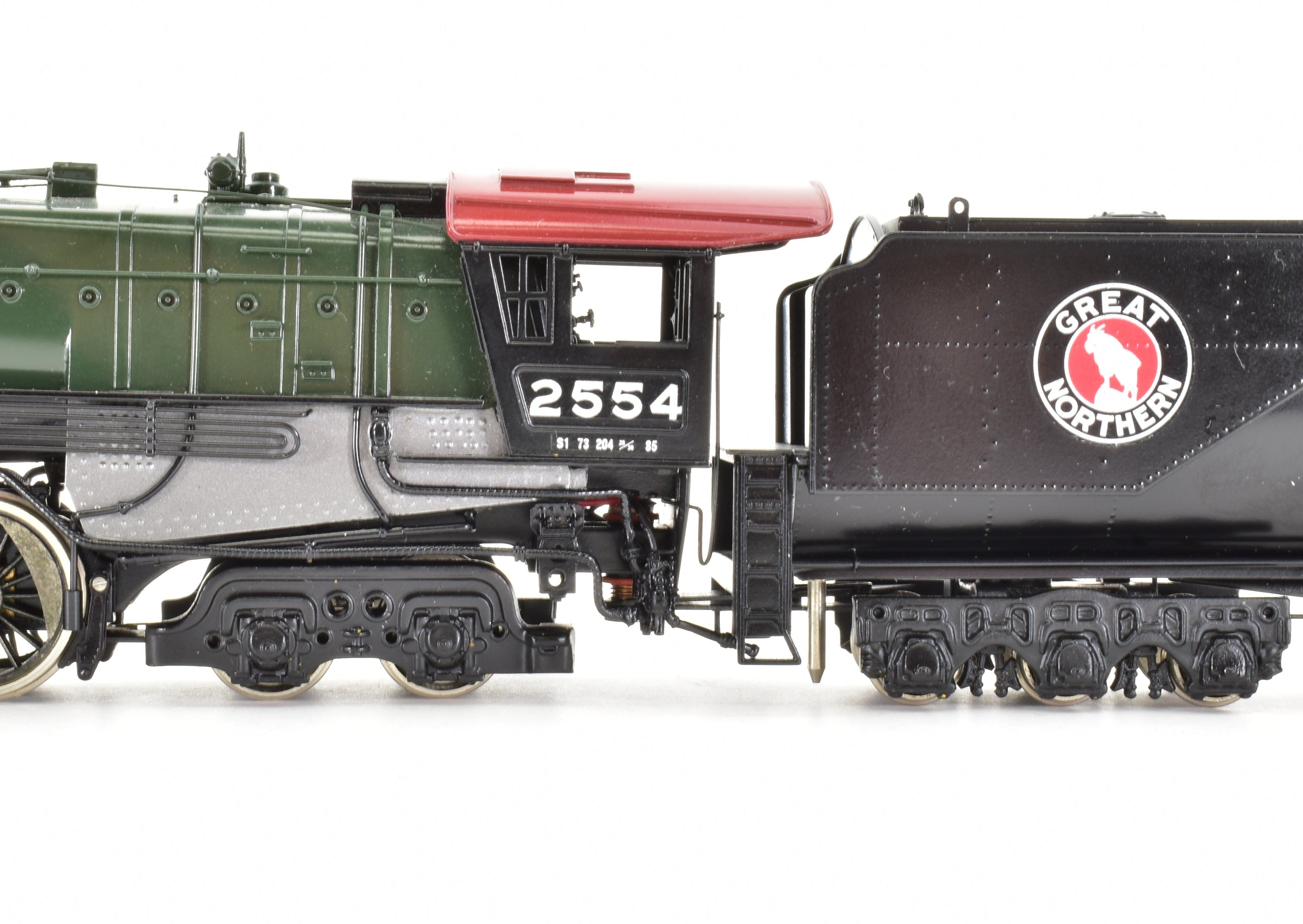 HO Scale Brass Model Train - Tenshodo Great Northern 4-8-4 Class S-1 FP Crown, 1979 Production Run