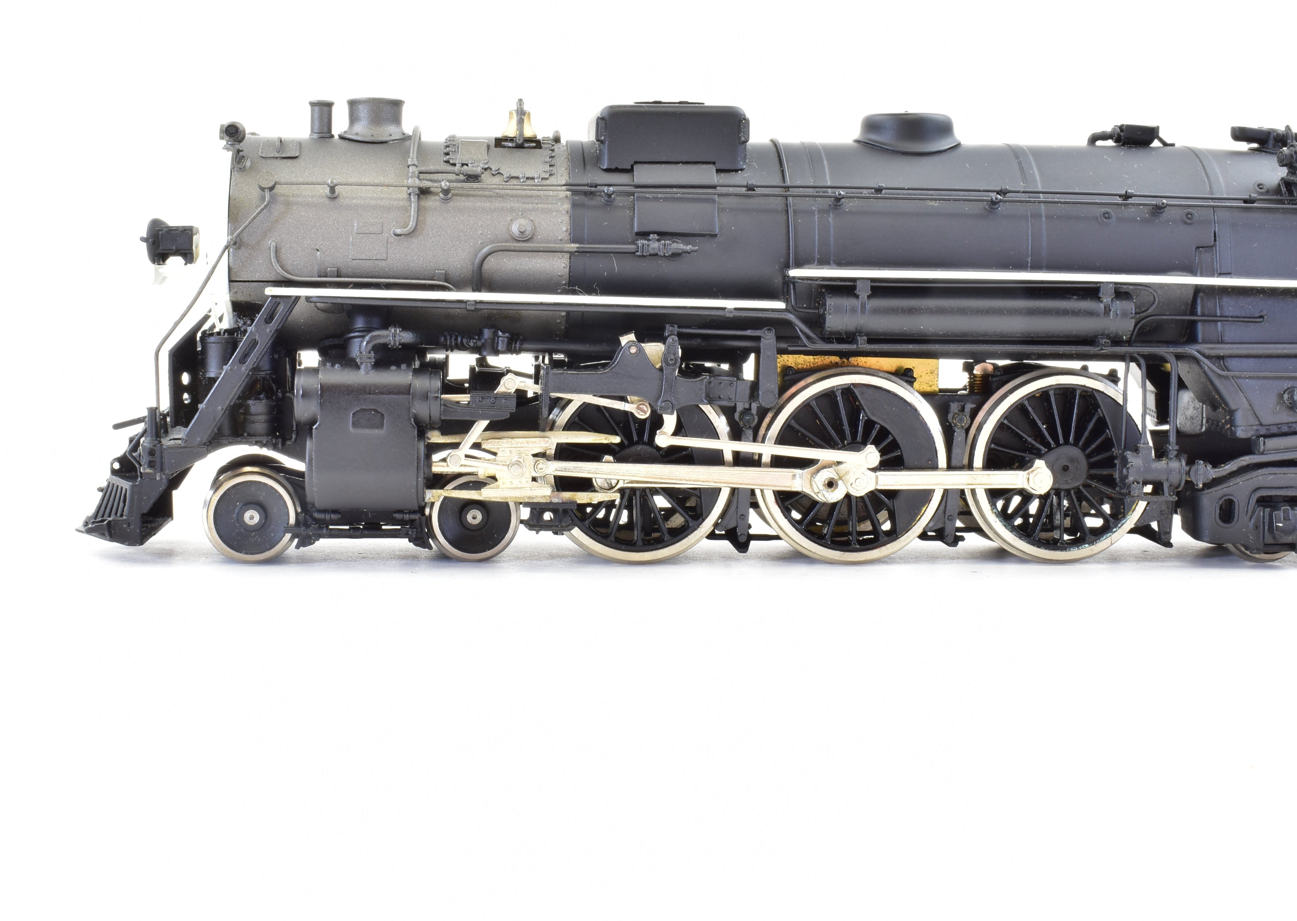 HO Brass Key Imports B&A - Boston & Albany J-2b 4-6-4 Hudson Factory Painted with Square Dome