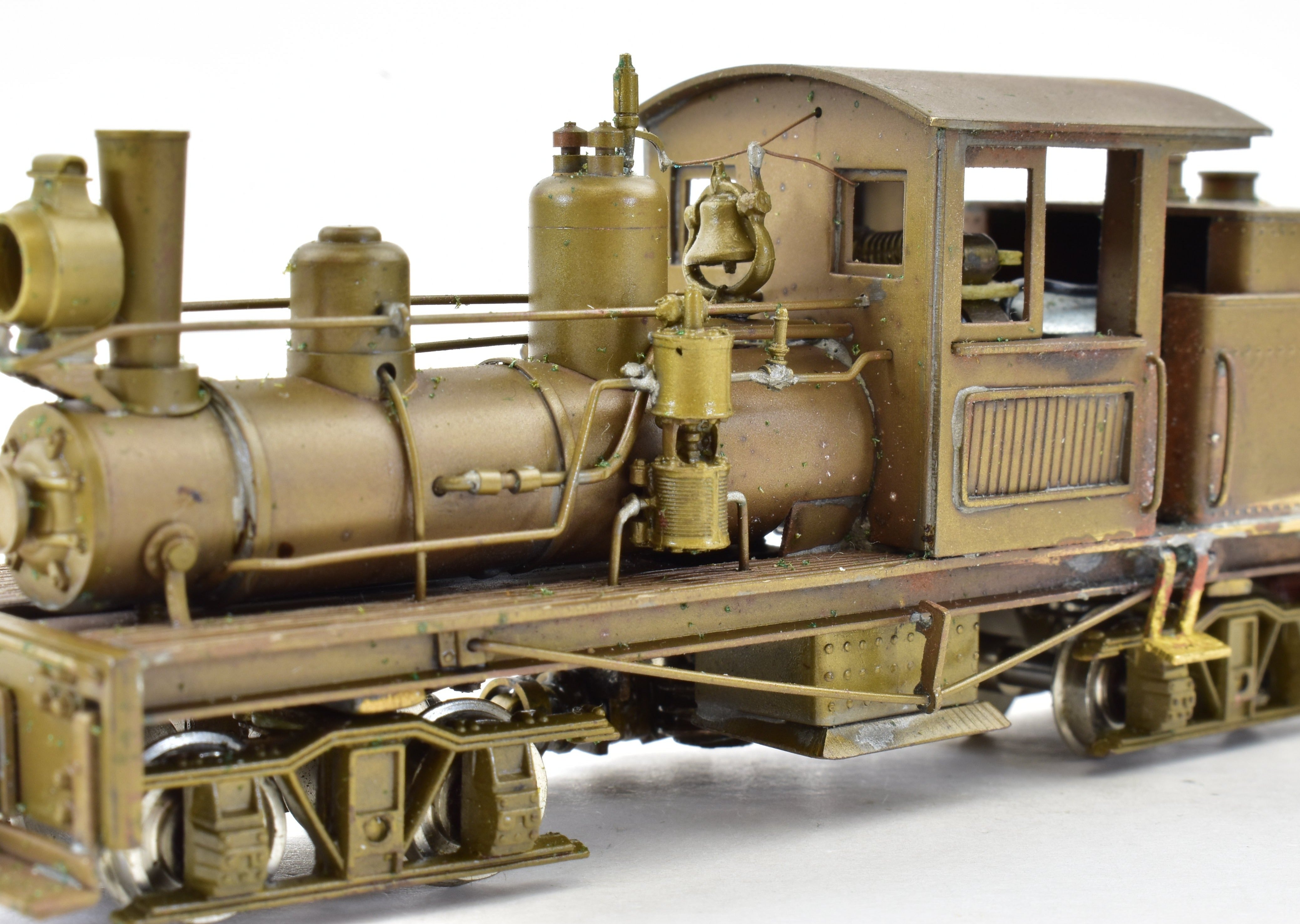 18-Ton Class A HOn3 Brass Northwest Short Line Logging Shay Model