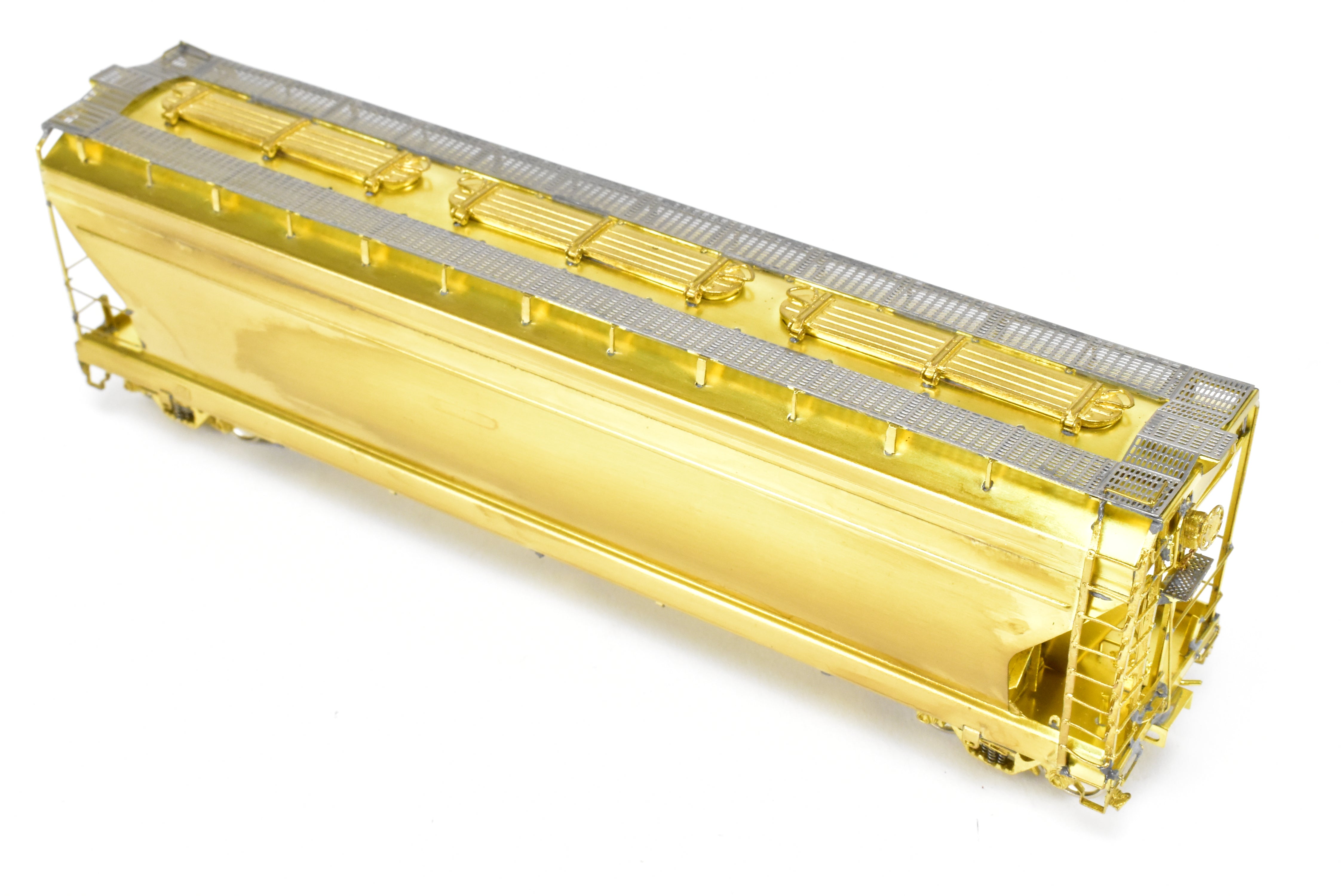 HO Scale Brass OMI - Overland Models, Inc. Various Roads ACF 3 - Bay Counterflow 4650 Cubic Feet Covered Hopper Model with 3 Long Hatches