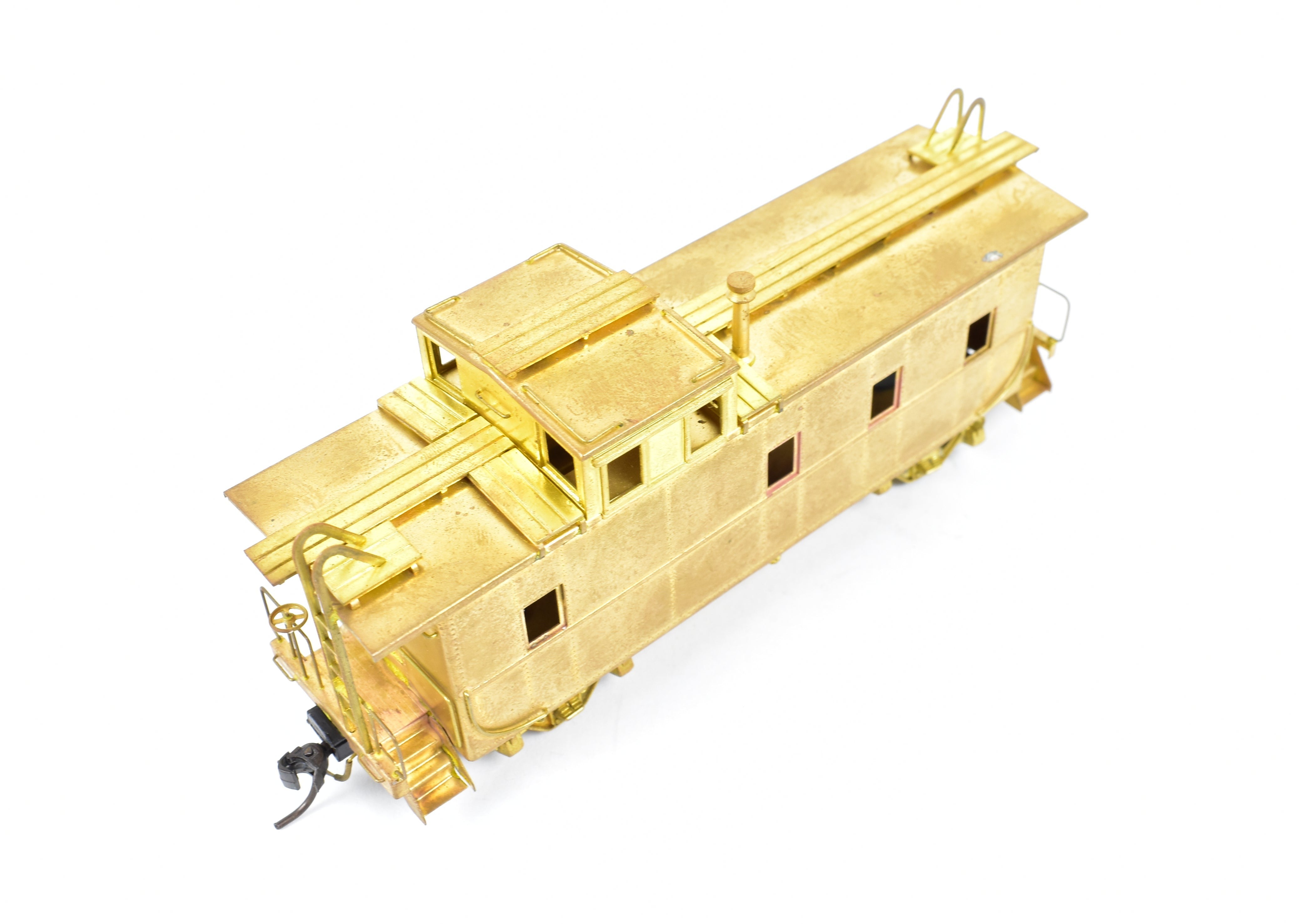 1967 HO Brass Balboa Southern Pacific C - 40 Steel Caboose Model