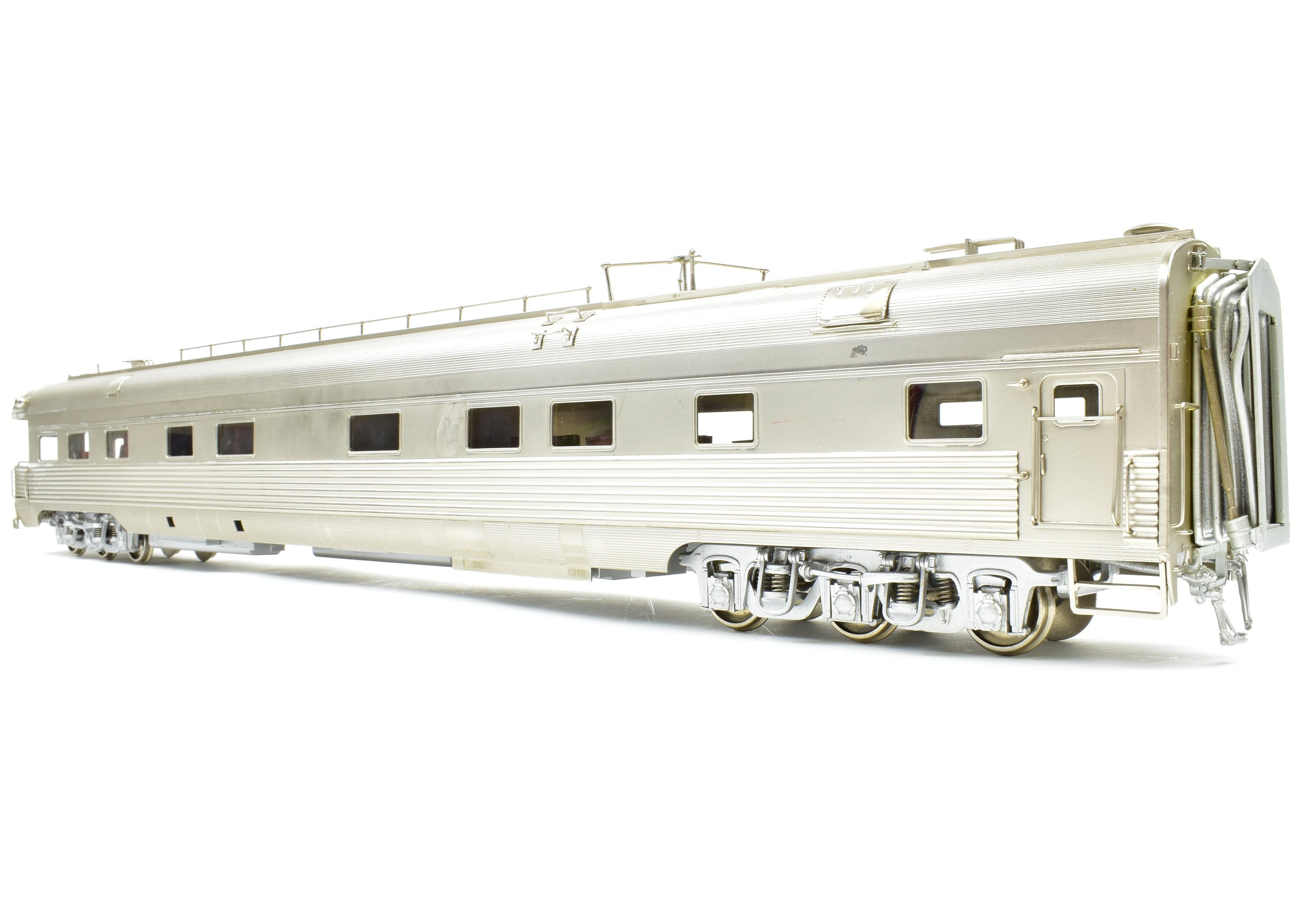 O Scale Brass Model of Pecos River Brass ATSF - Santa Fe Topkea Business Car without Interior Lights (Consignment Model)