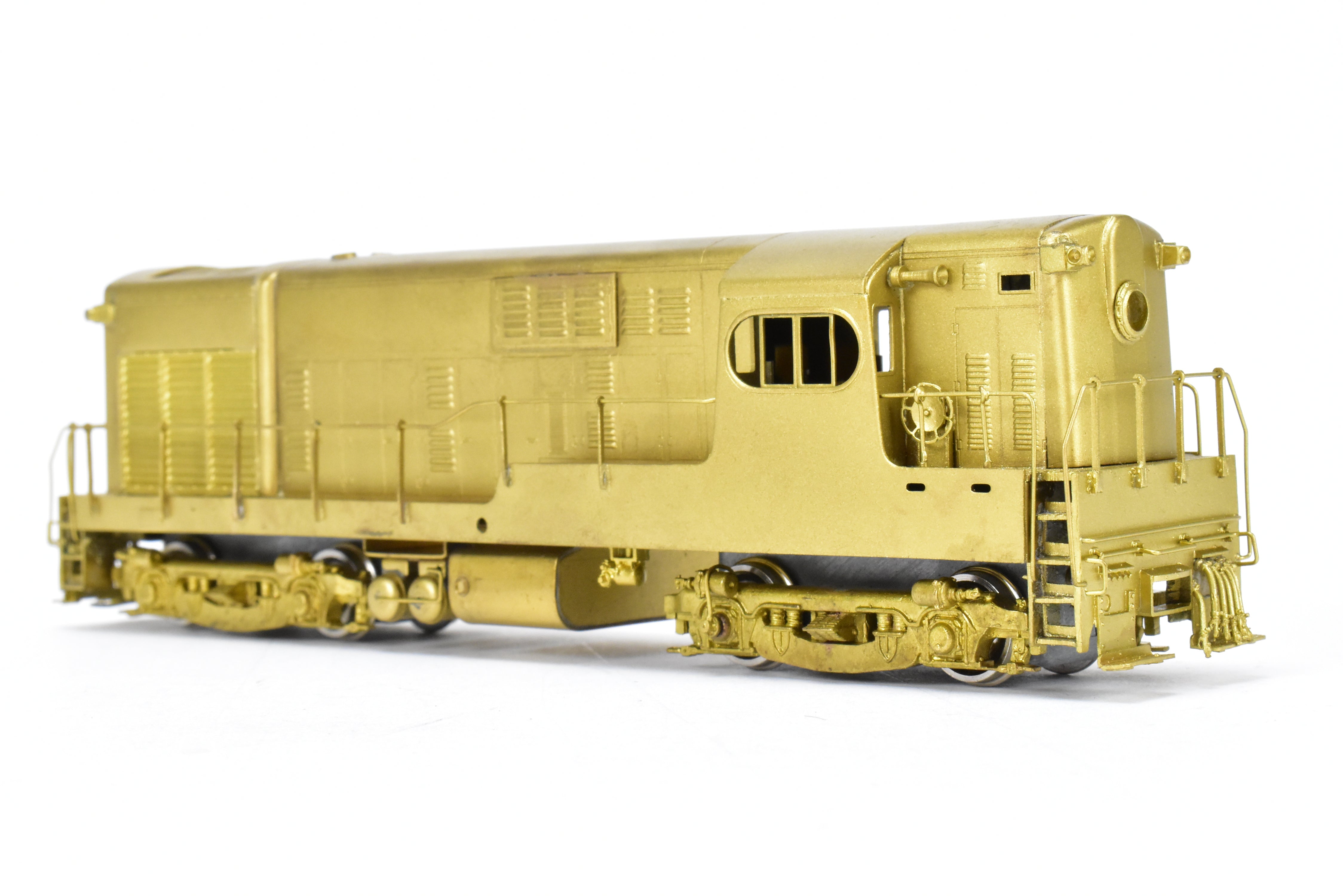 High - Quality HO Scale Brass Model Train Key Imports ATSF - Santa Fe & Various Railroads Fairbanks Morse H - 16 - 44 with Loewy Design