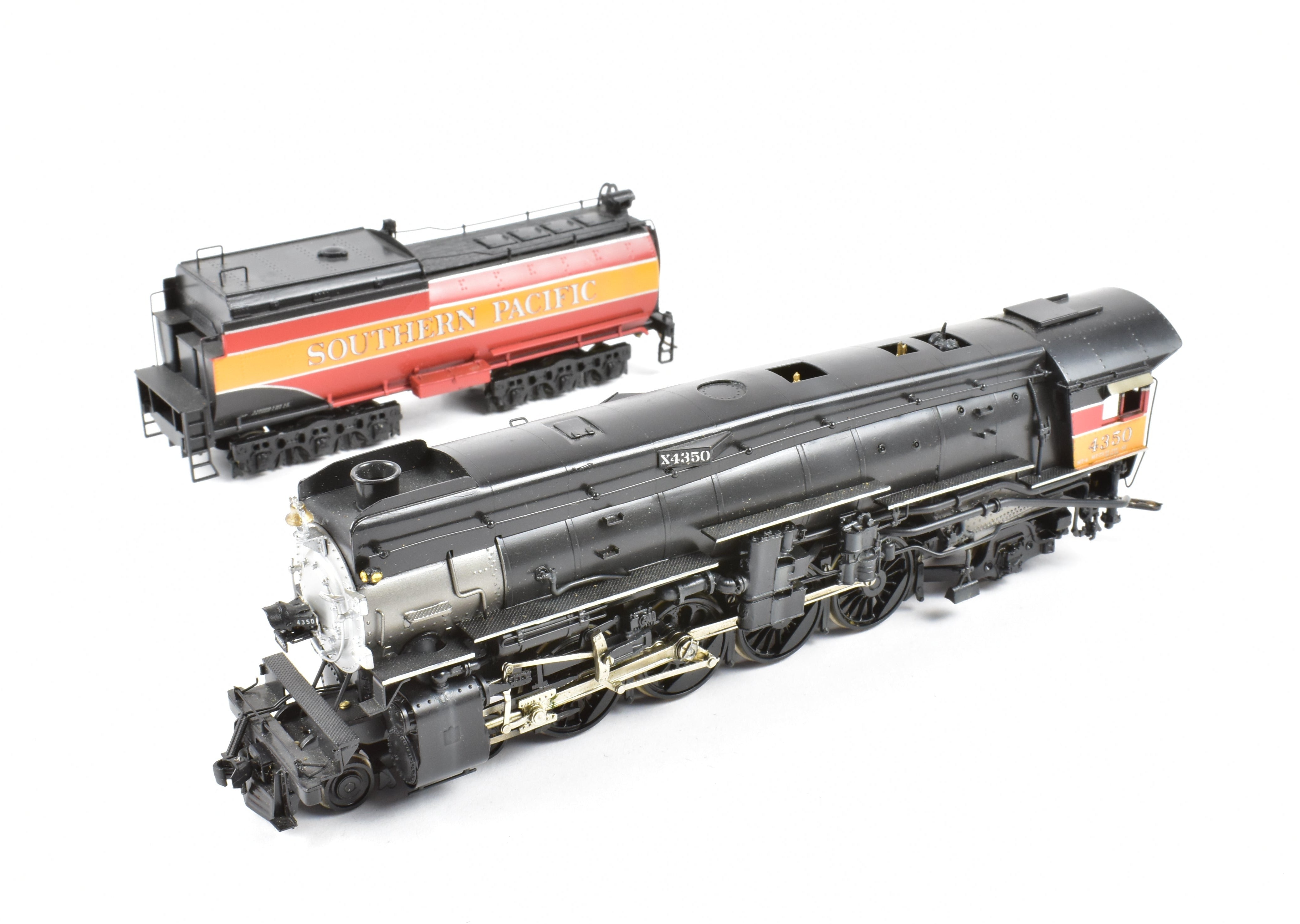 HO Scale Brass Balboa Model Train - Southern Pacific MT - 4 4 - 8 - 2 Mountain Pro Painted with Can Motor Upgrade