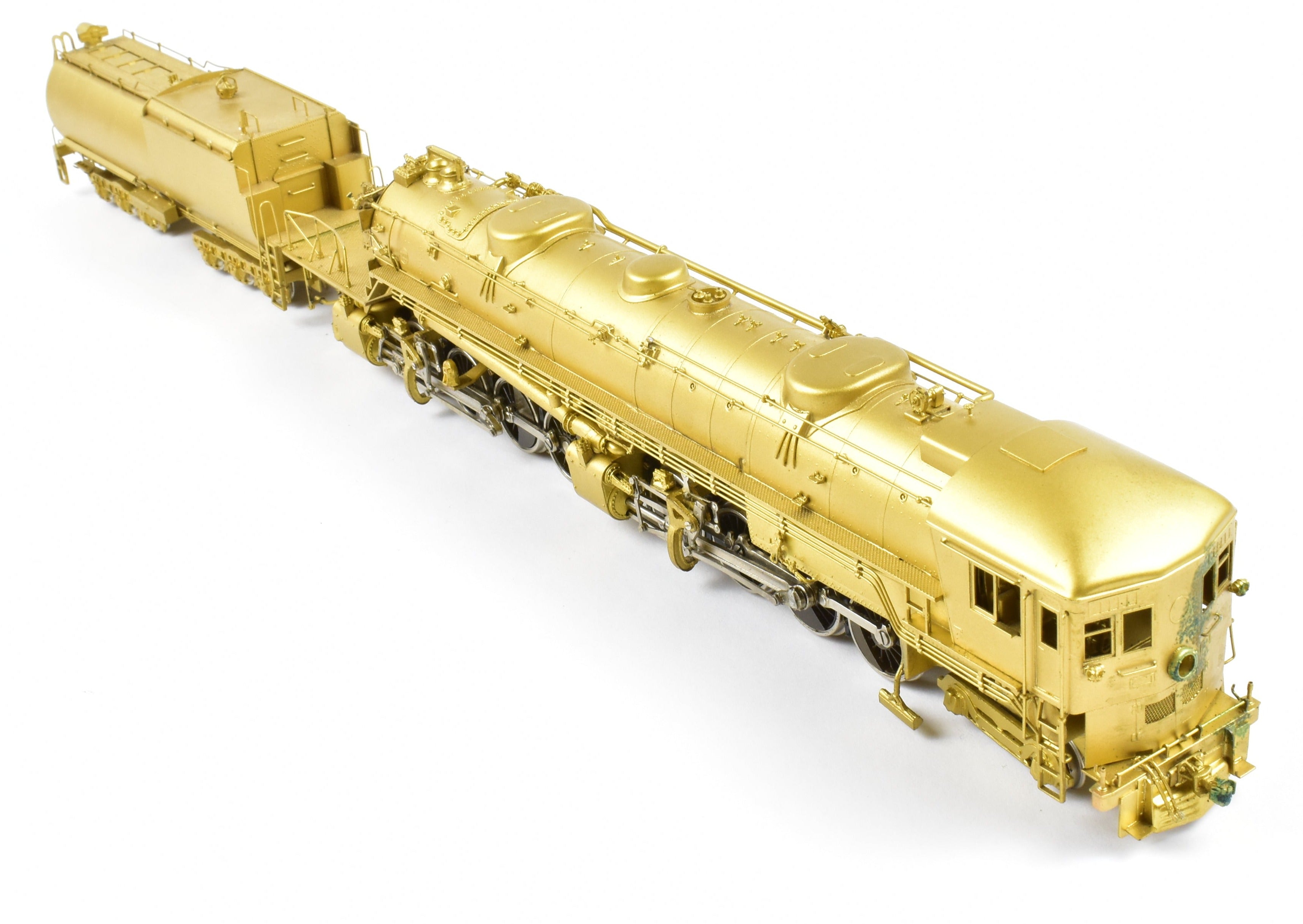 HO Scale Brass Model Train by Westside Model Co. - Southern Pacific Class AC - 6 4 - 8 - 8 - 2 Cab Forward Rebuilt Front Version