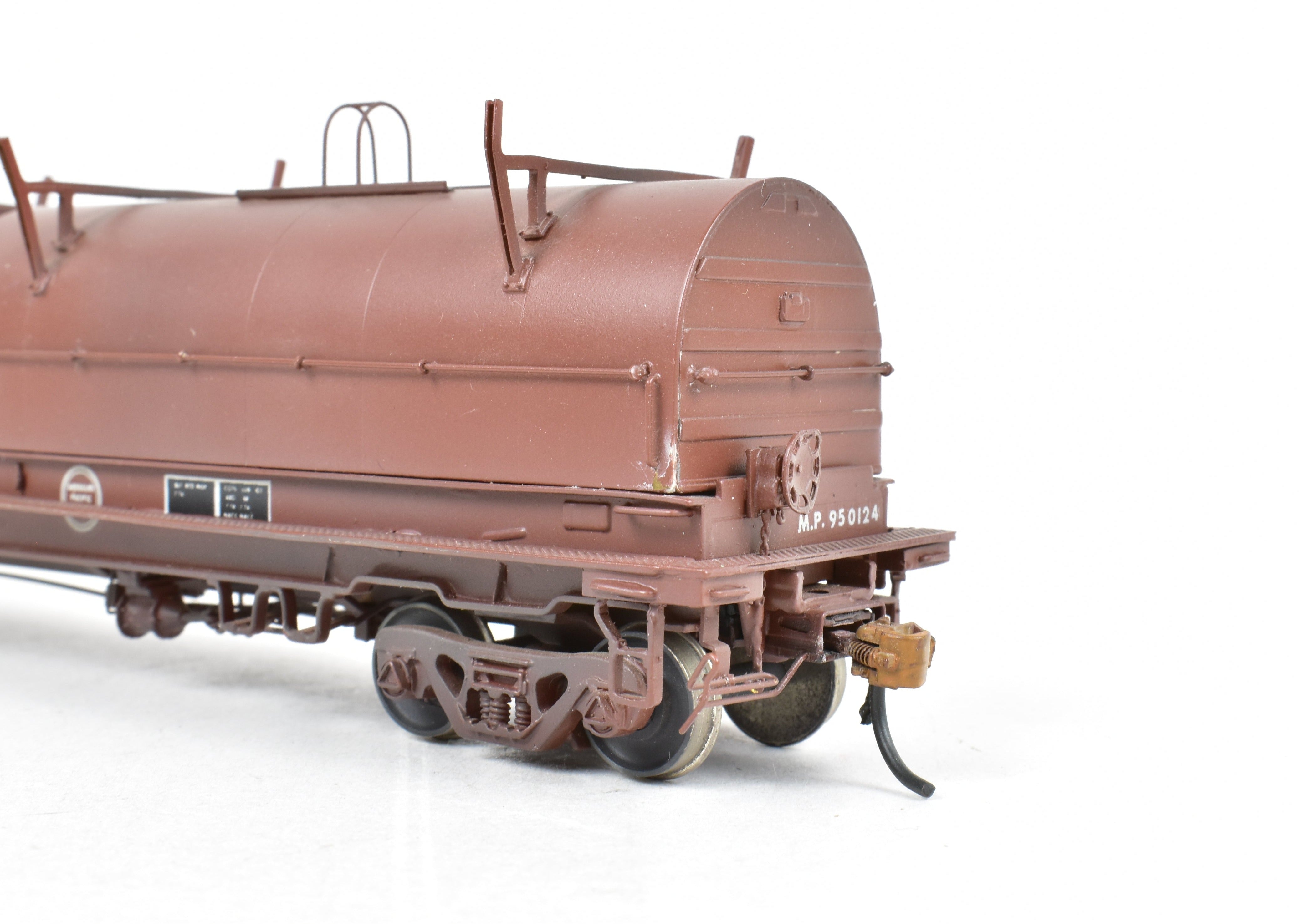 HO Brass OMI Thrall Coil Steel Car Painted for Mopac by Overland Models