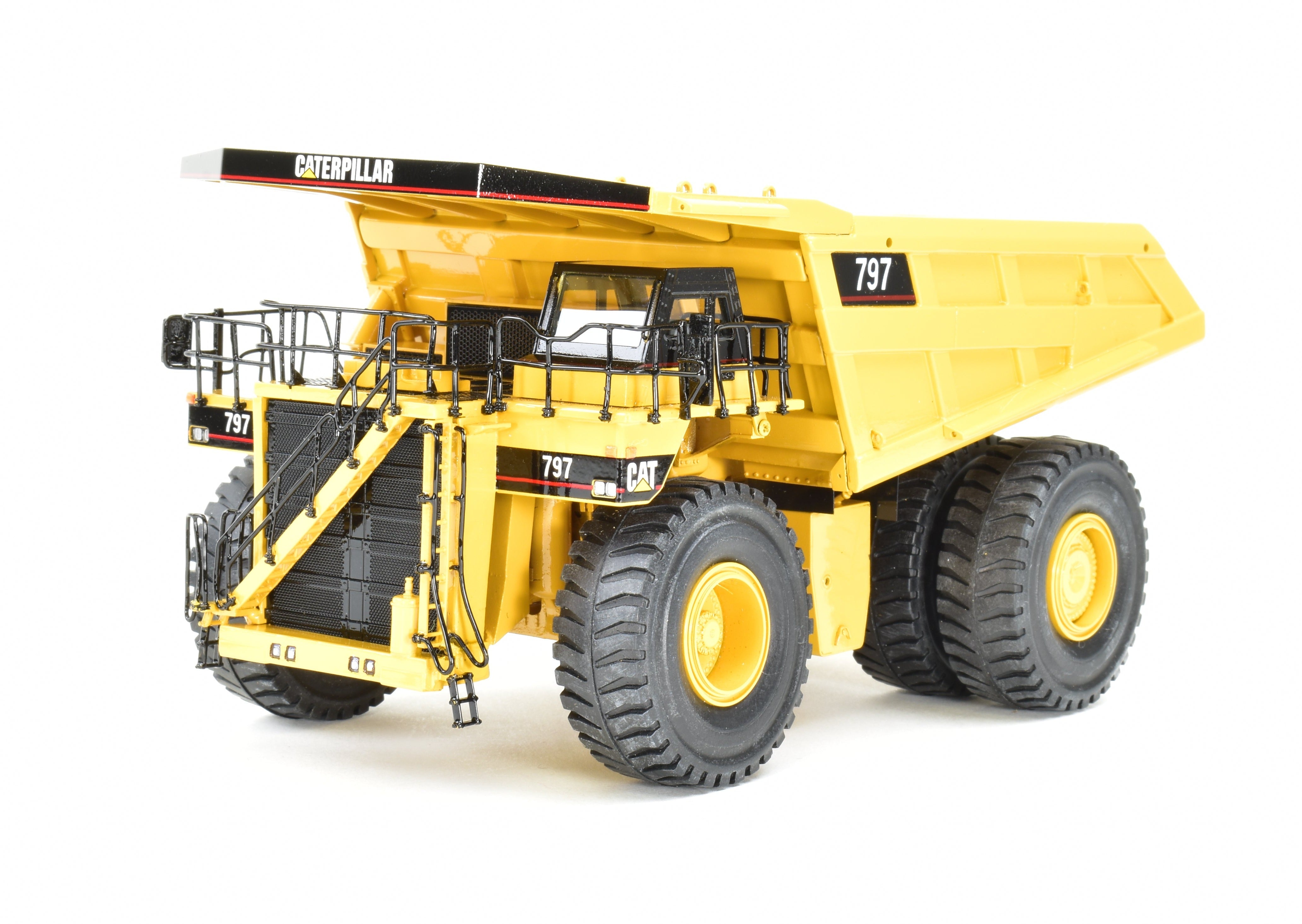 High - Quality HO Scale Brass Construction Caterpillar 797 Mining Truck Model by CCM