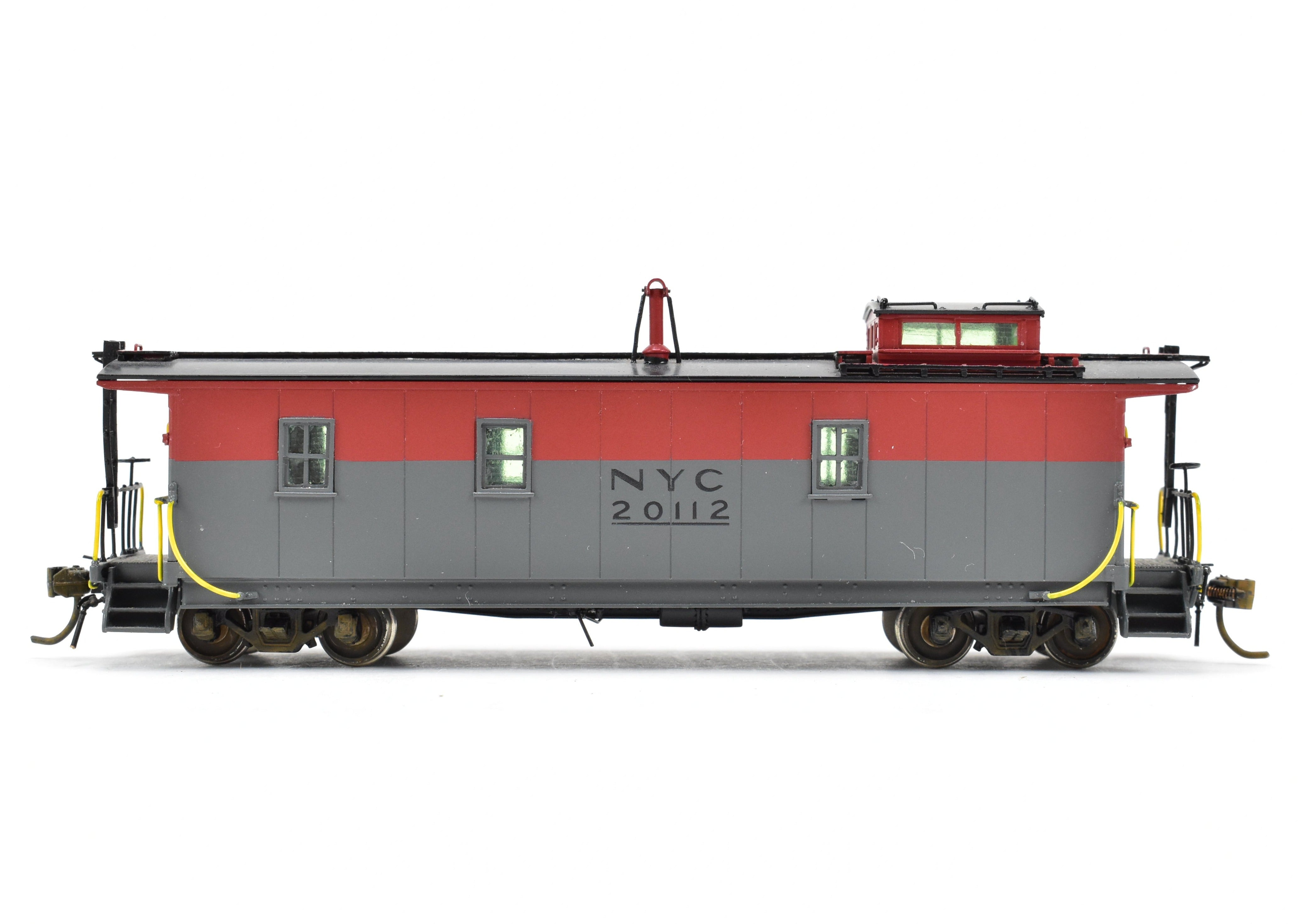 HO Brass OMI Pacemaker Plywood Caboose No. 20112 by Overland Models
