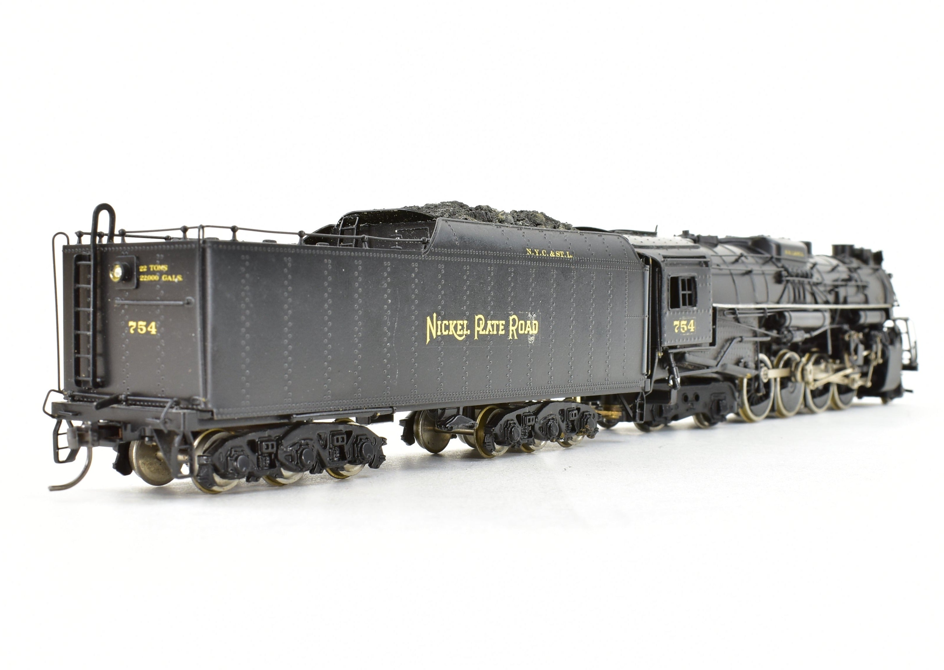 Custom Painted HO Brass PFM - United NKP Nickel Plate Road 2-8-4 Berkshire Model