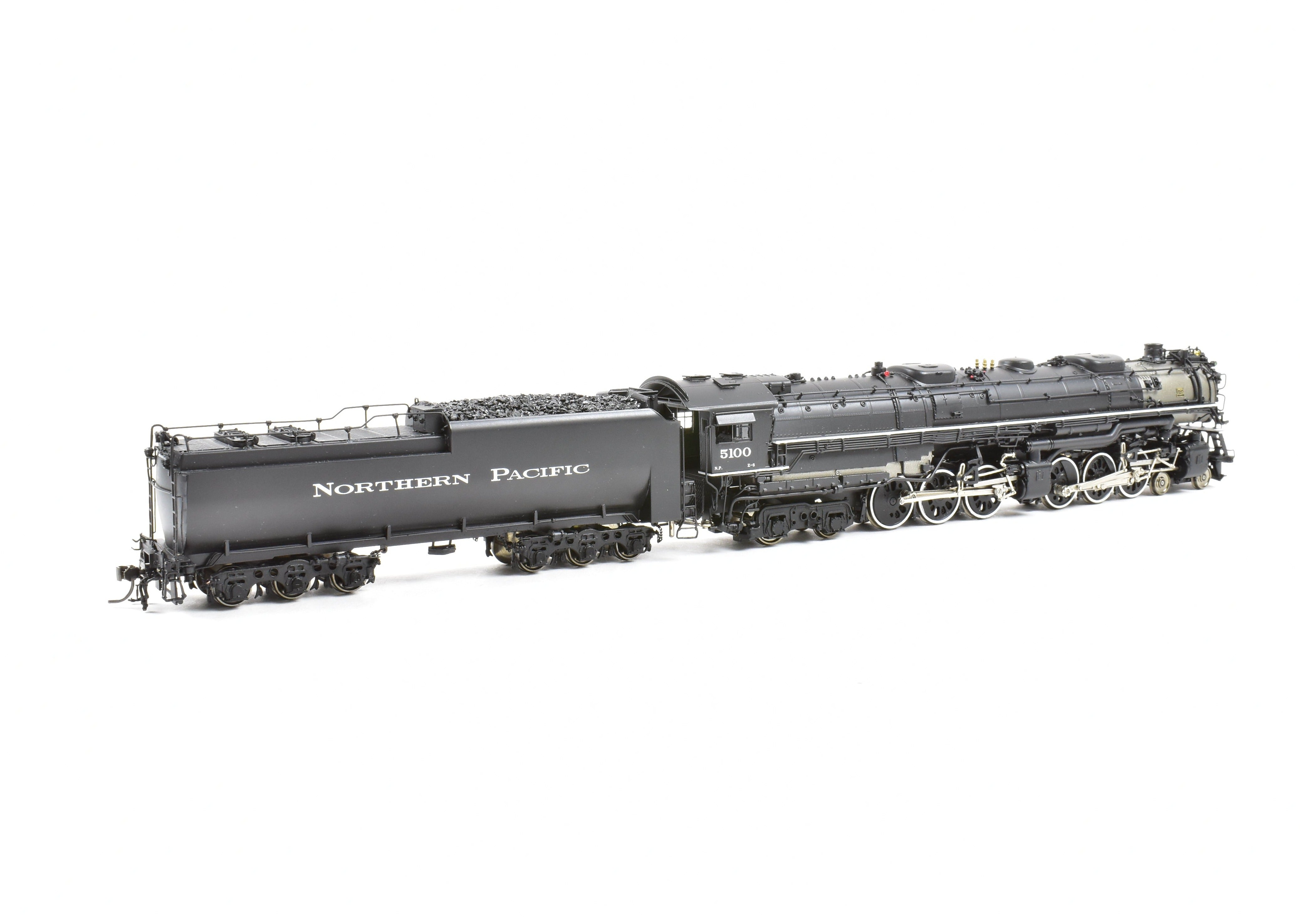 HO Brass Sunset Models Northern Pacific Z - 6 4 - 6 - 6 - 4 Challenger 5100 with QSI DCC & Sound