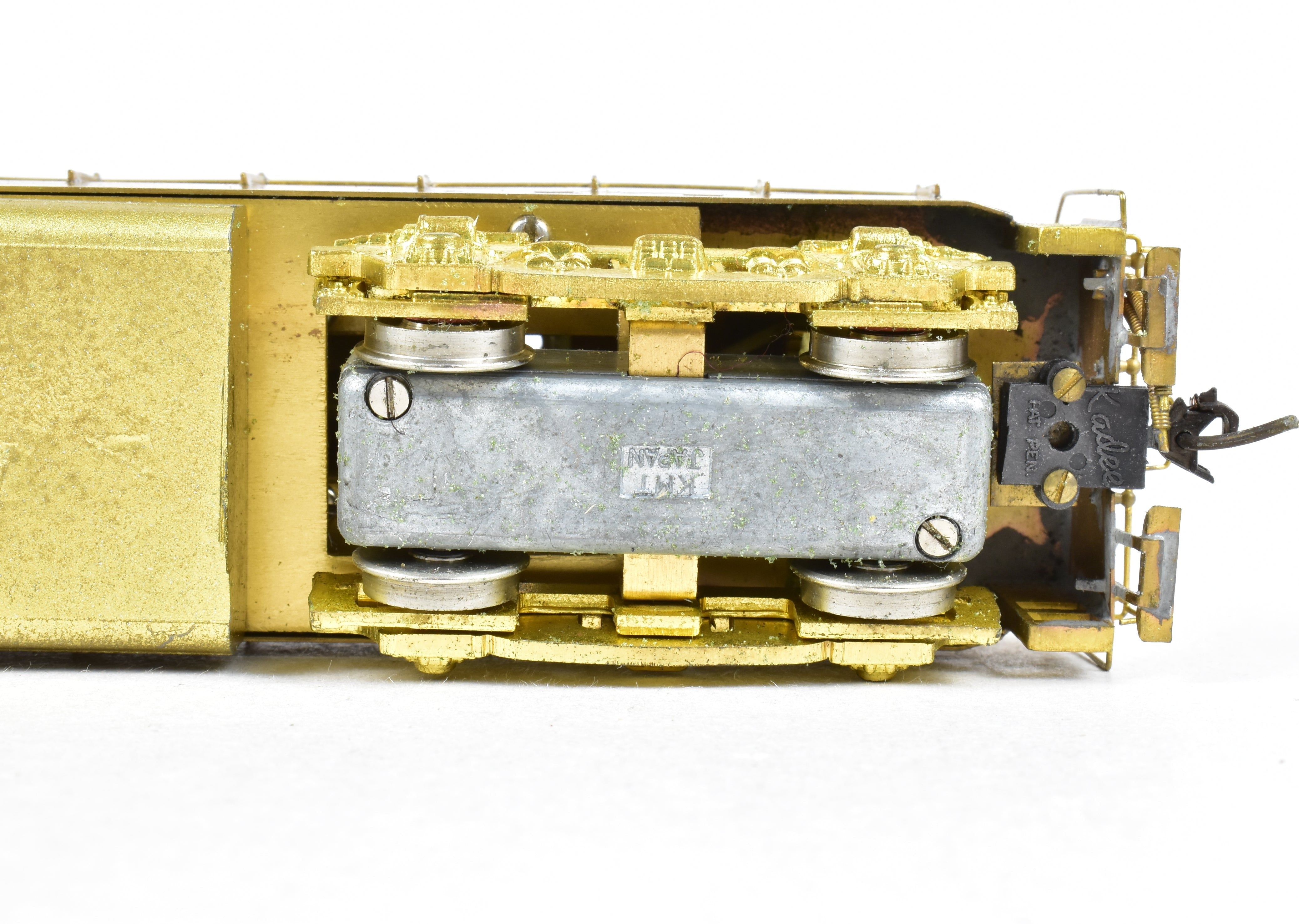 1970s HO Brass Red Ball Baby Trainmaster H-16-44 Model by Fairbanks Morse