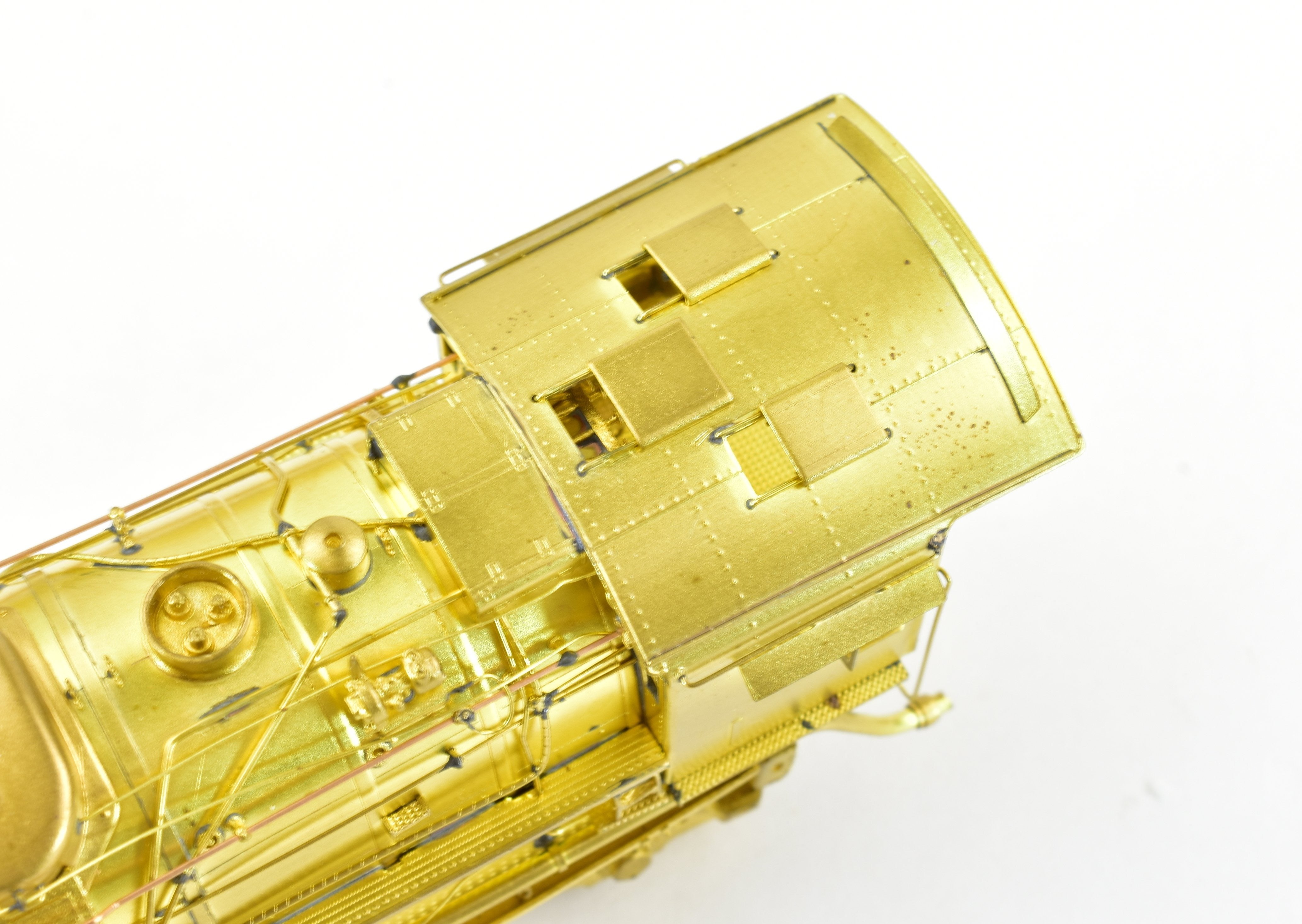 HO Scale Brass Model Train - Overland Models, Inc. Missouri Pacific 2100 4-8-4 Steam Locomotive by Ajin Precision