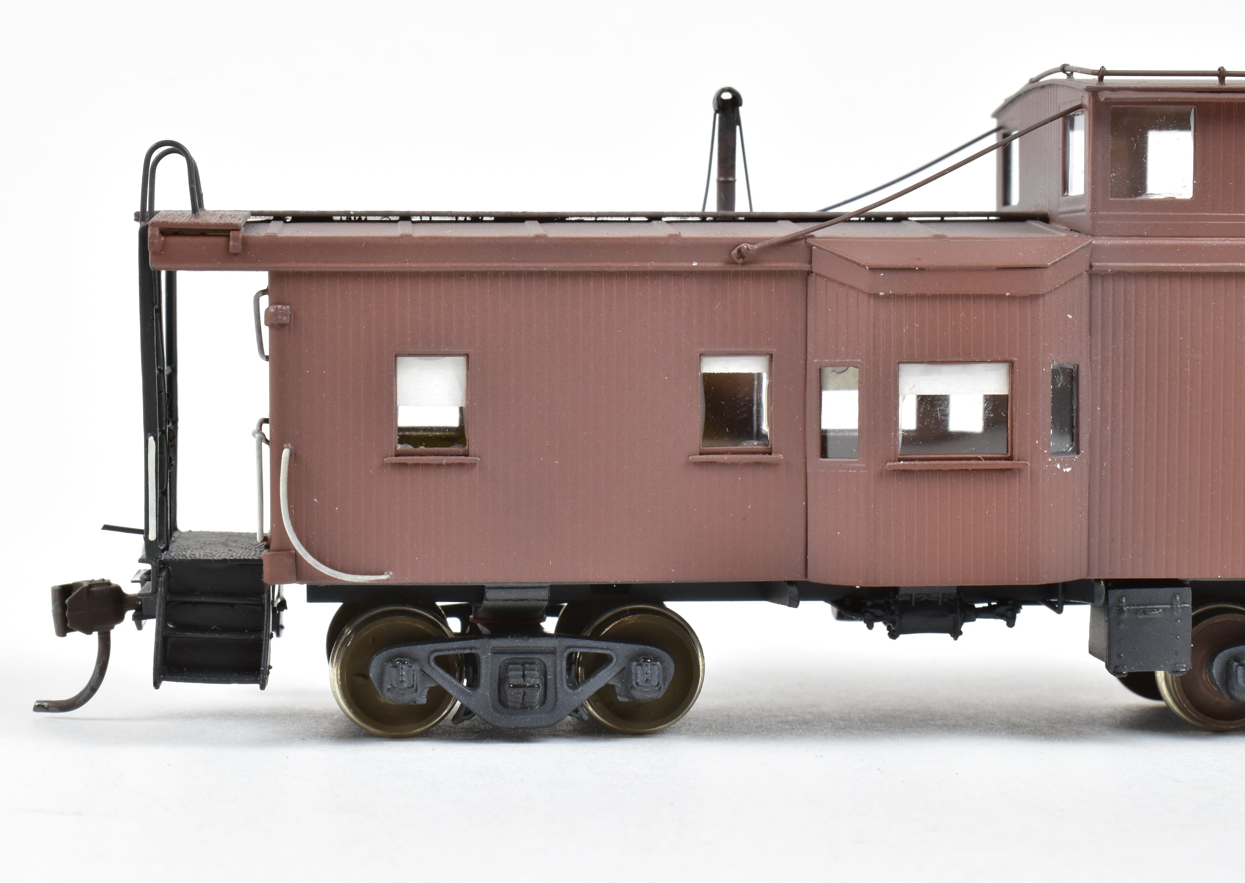 HO Scale Brass Missouri Pacific Cupola & Bay Window Caboose CP No. 986 by Overland Models, Inc. (OMI)