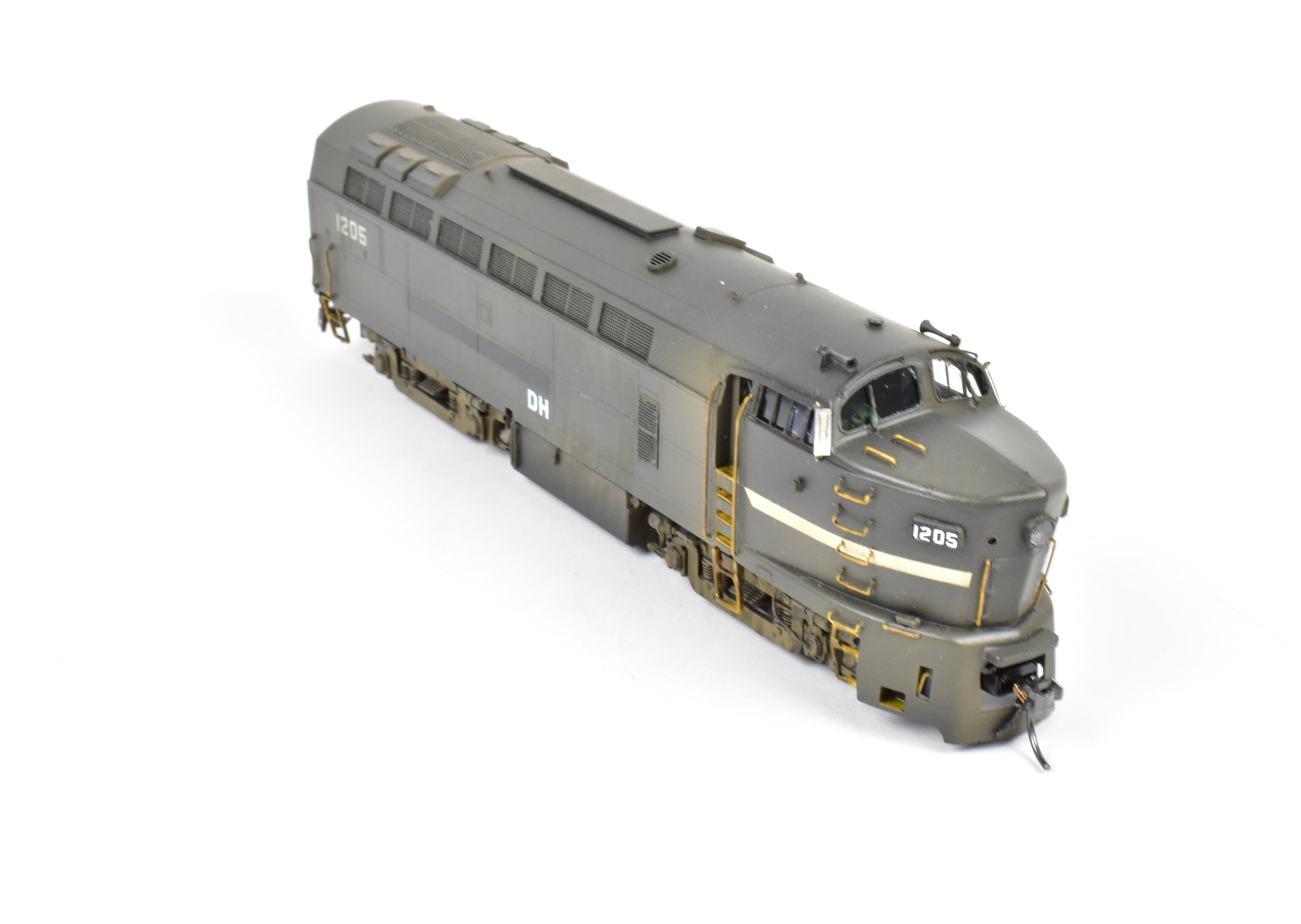 HO Brass OMI - Overland Models' D&H BLW RF-16 Shark Nose A-unit No. 1206 in NYC/D&H Patch