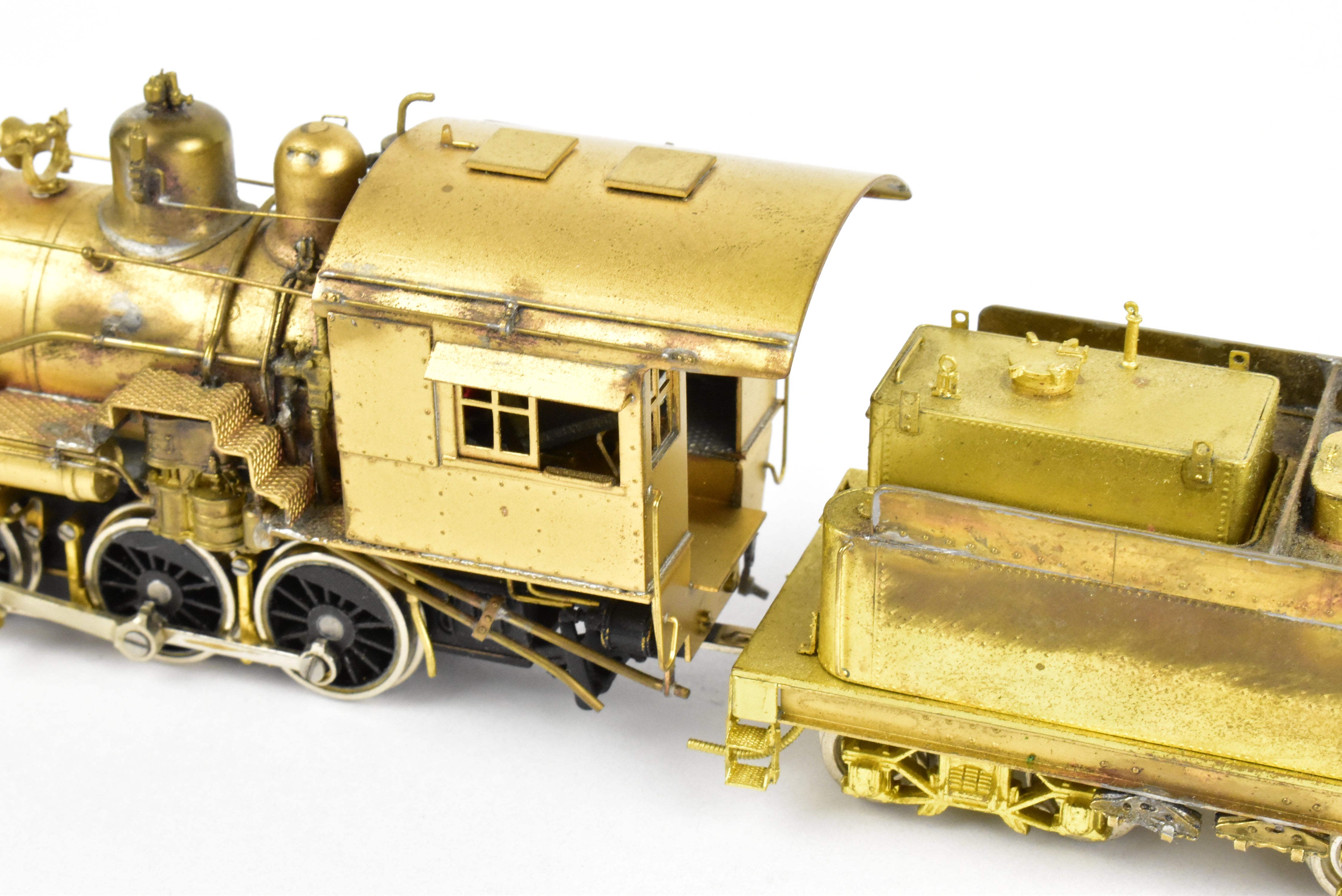 Custom HO Scale Brass Missouri Pacific 0-6-0 No. 9520 Locomotive Model Scratch Built by Joe G. Collias - One of a Kind!