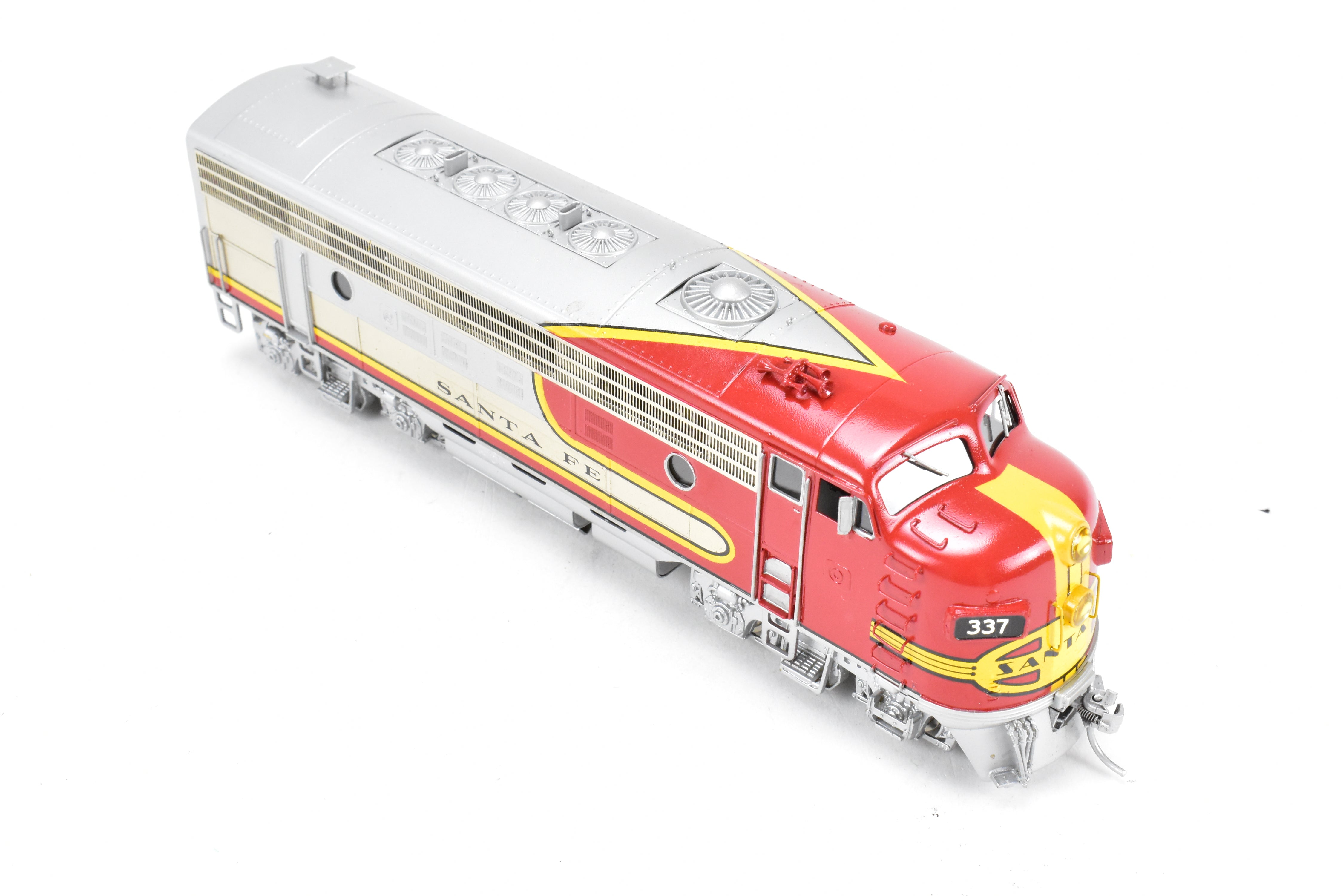 HO Brass Oriental Limited ATSF Santa Fe EMD F3A 1500 HP Phase IV Warbonnet #337 Pro-Painted