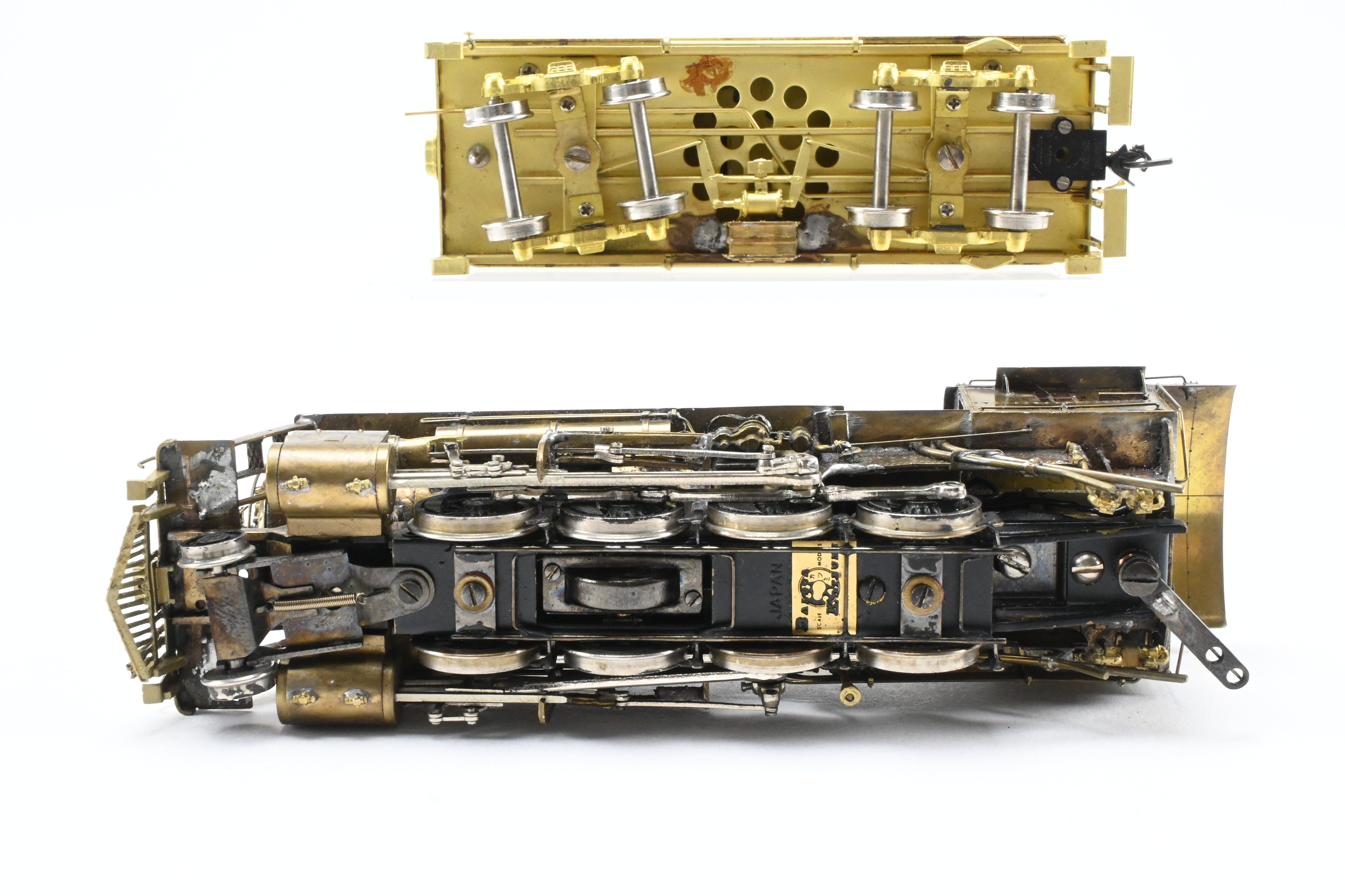 HO Scale Brass Custom Model Train - Joe G. Collias Scratch - Built Missouri Pacific 2 - 8 - 0 No. 1034, Also Applicable for SLSF - Frisco or NOT&M - New Orleans, Texas, & Mexico