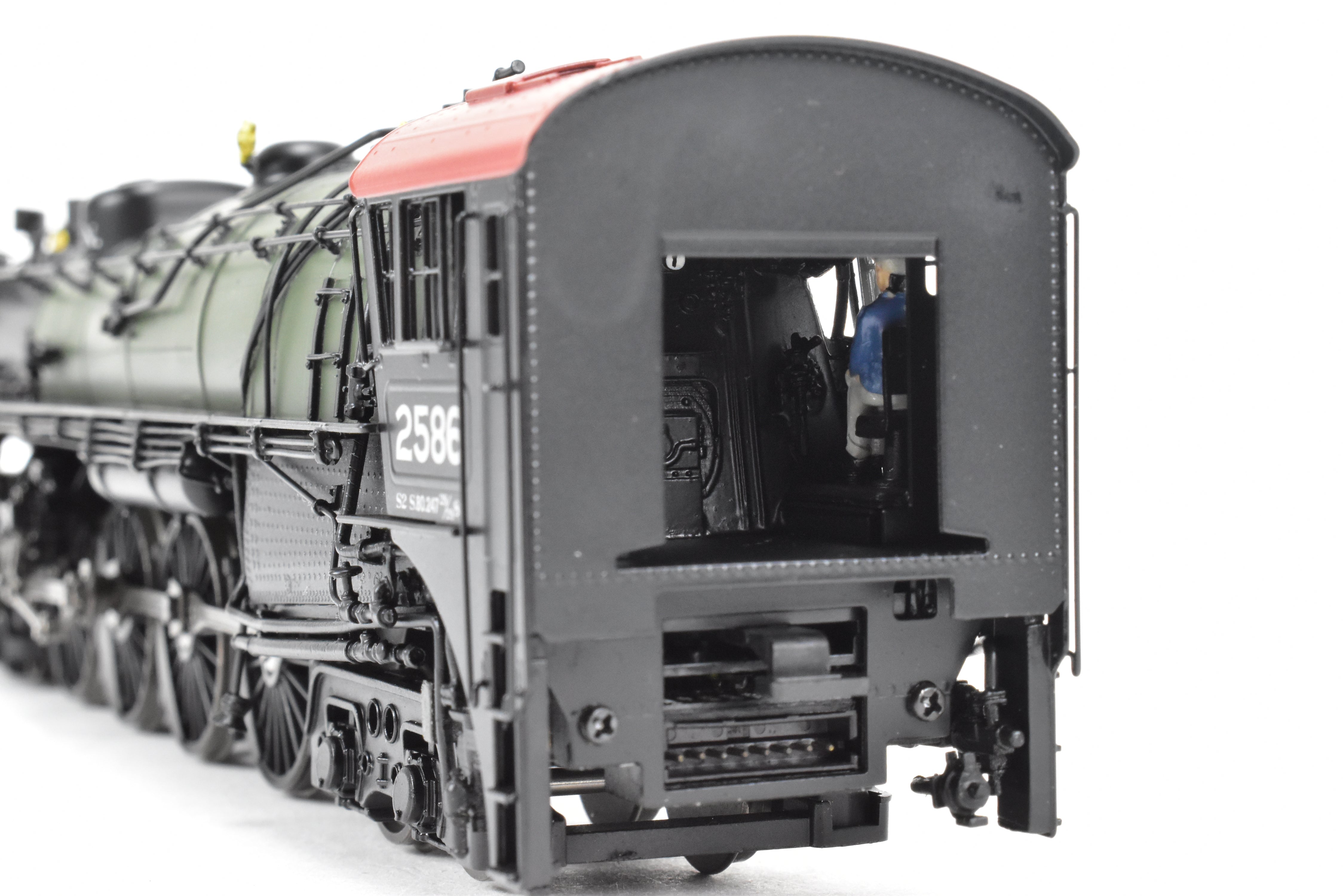 HO Scale Brass Hybrid BLI Great Northern S - 2 4 - 8 - 4 FP 2586 with DCC and Sound