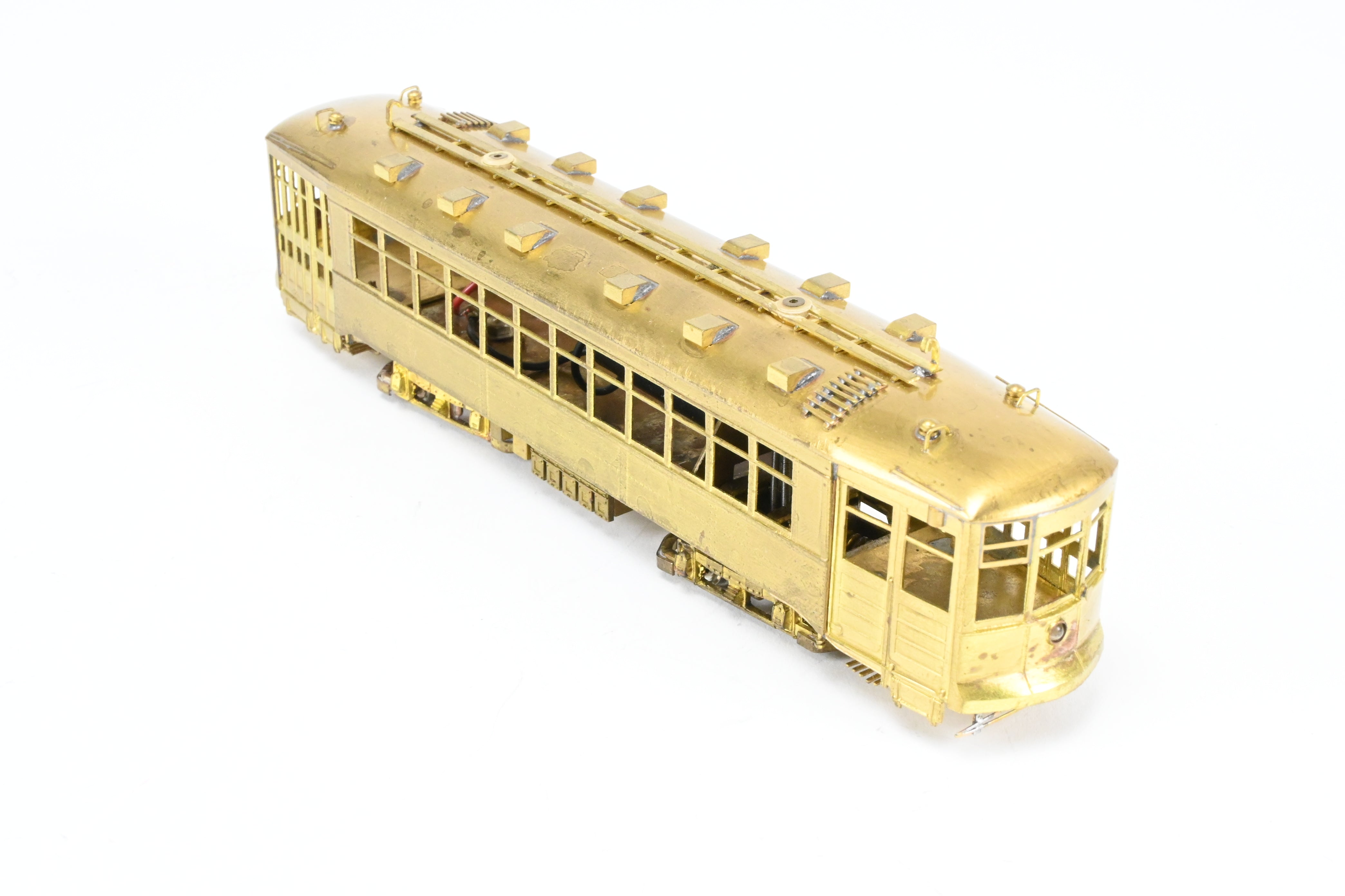 HO Scale Brass Fairfield 345-2 CSL Chicago Surface Lines Two-Man City Car