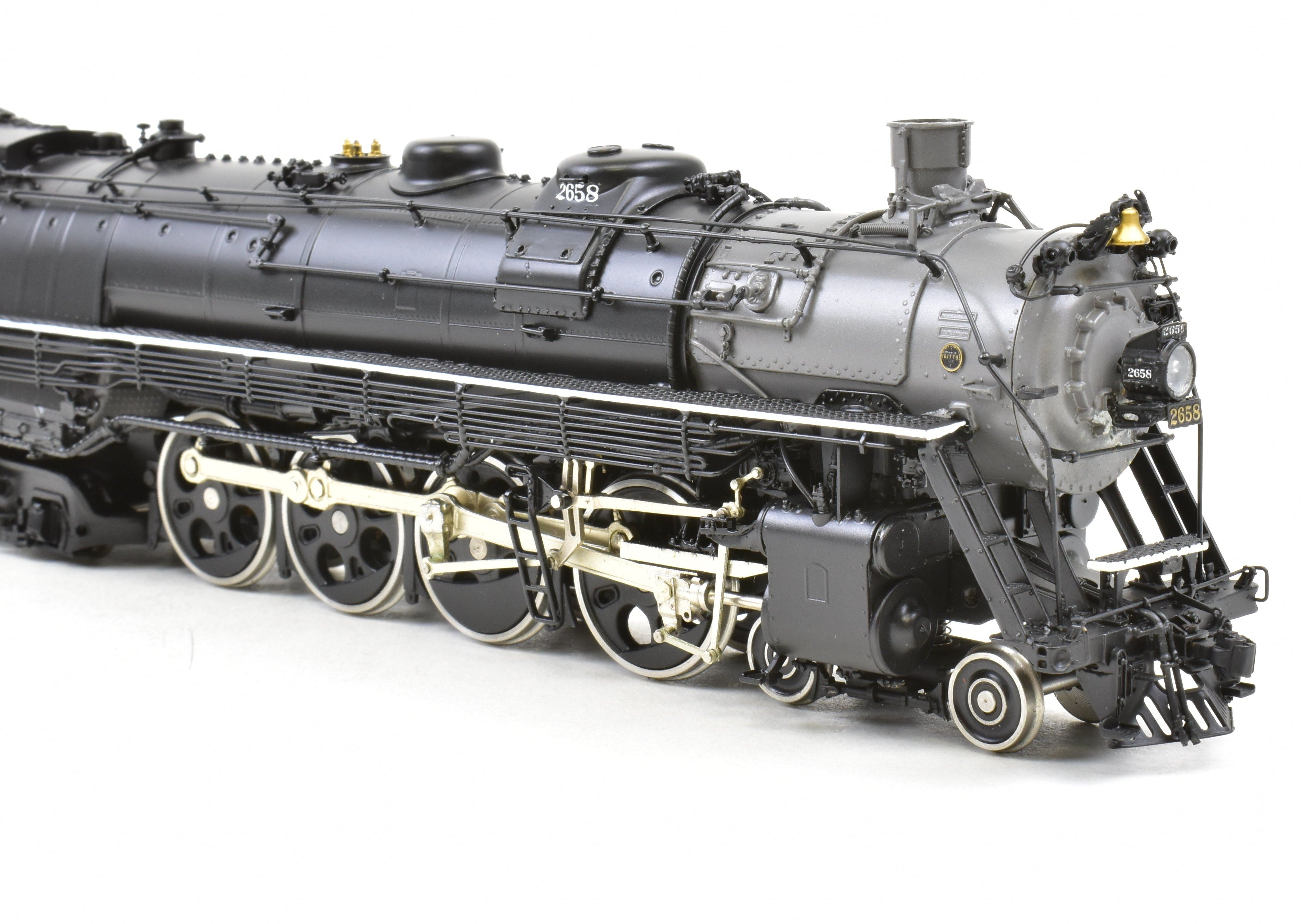 HO Scale Brass W&R Enterprises NP Northern Pacific A-2 4-8-4 Locomotive #2658
