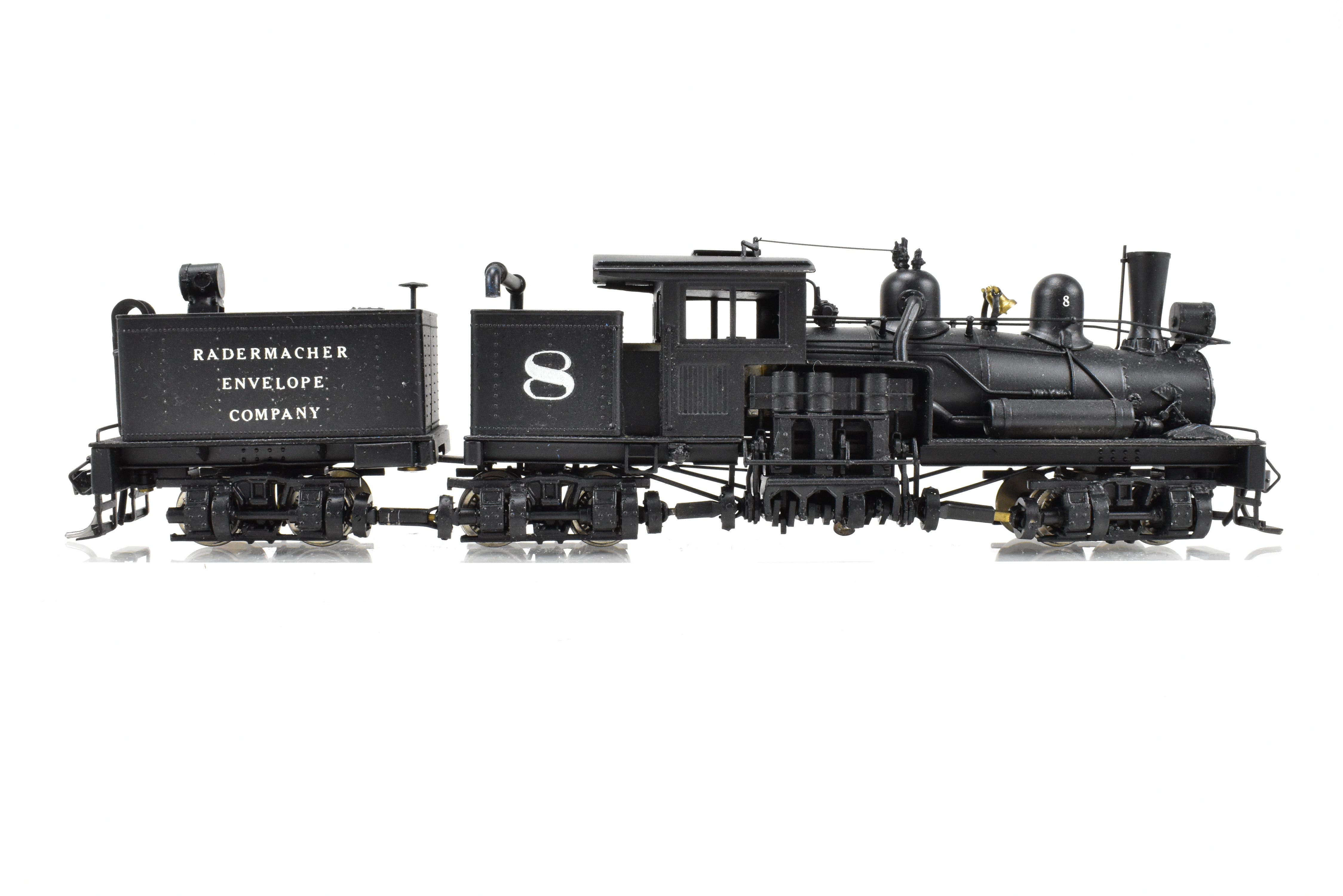HO Scale Brass PFM - United 3 - Truck Shay Class B Geared Locomotive for CP Private Road
