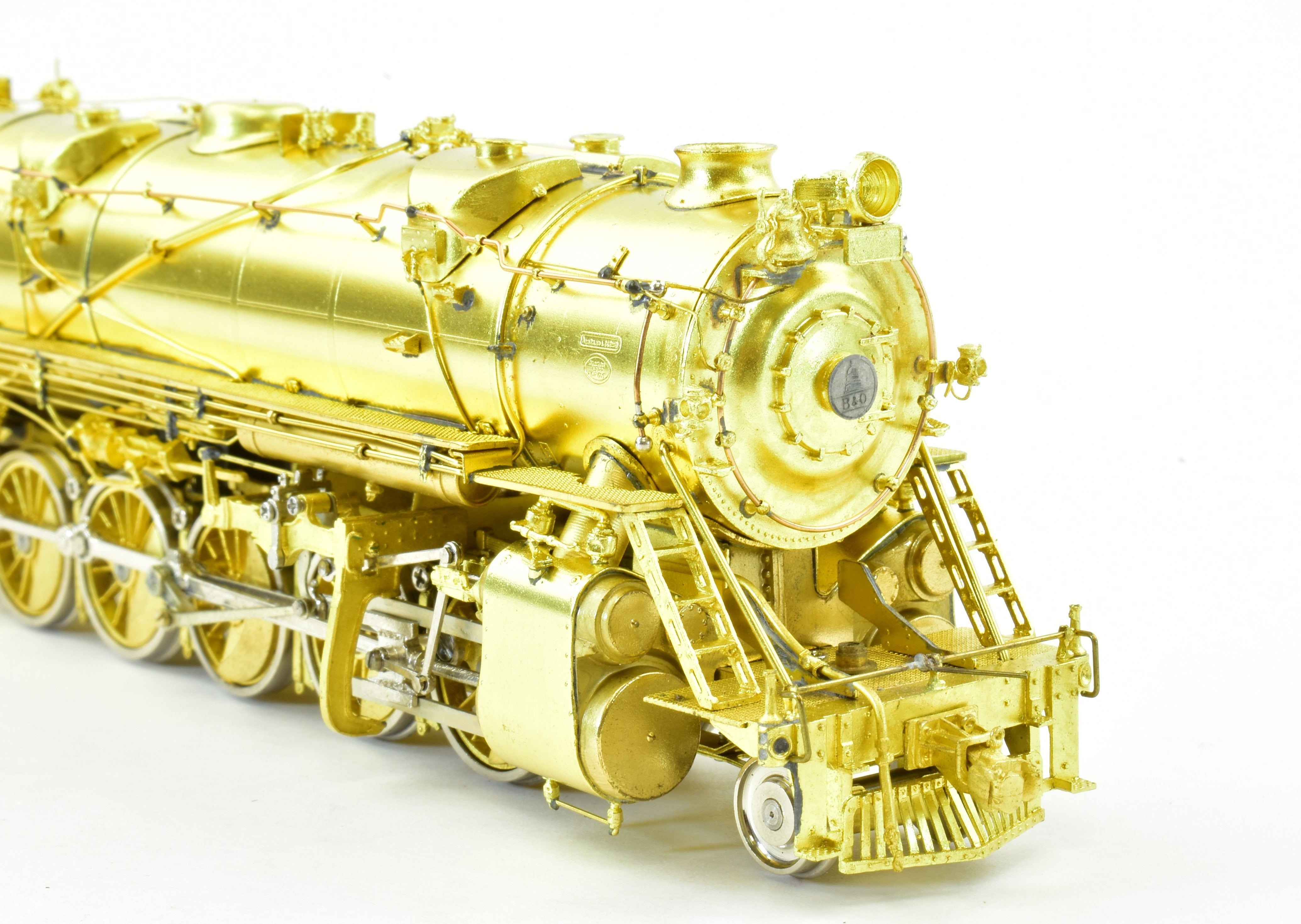 HO Scale Brass OMI Overland Models B&O Baltimore & Ohio S-1a 2-10-2 Model
