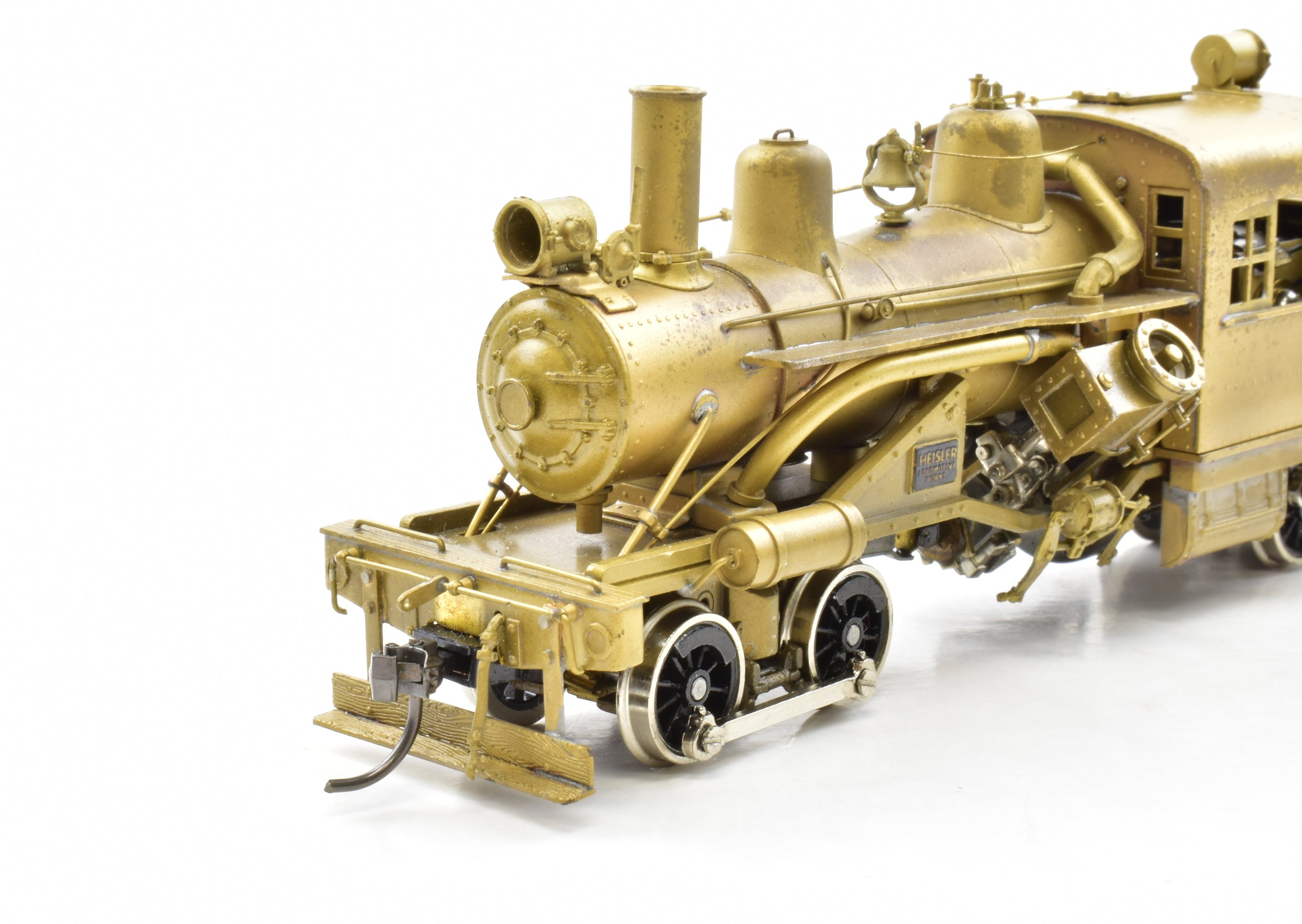 HO Scale Brass PFM - United 65 - Ton Heisler Geared Logging Locomotive Model for Railroad Enthusiasts