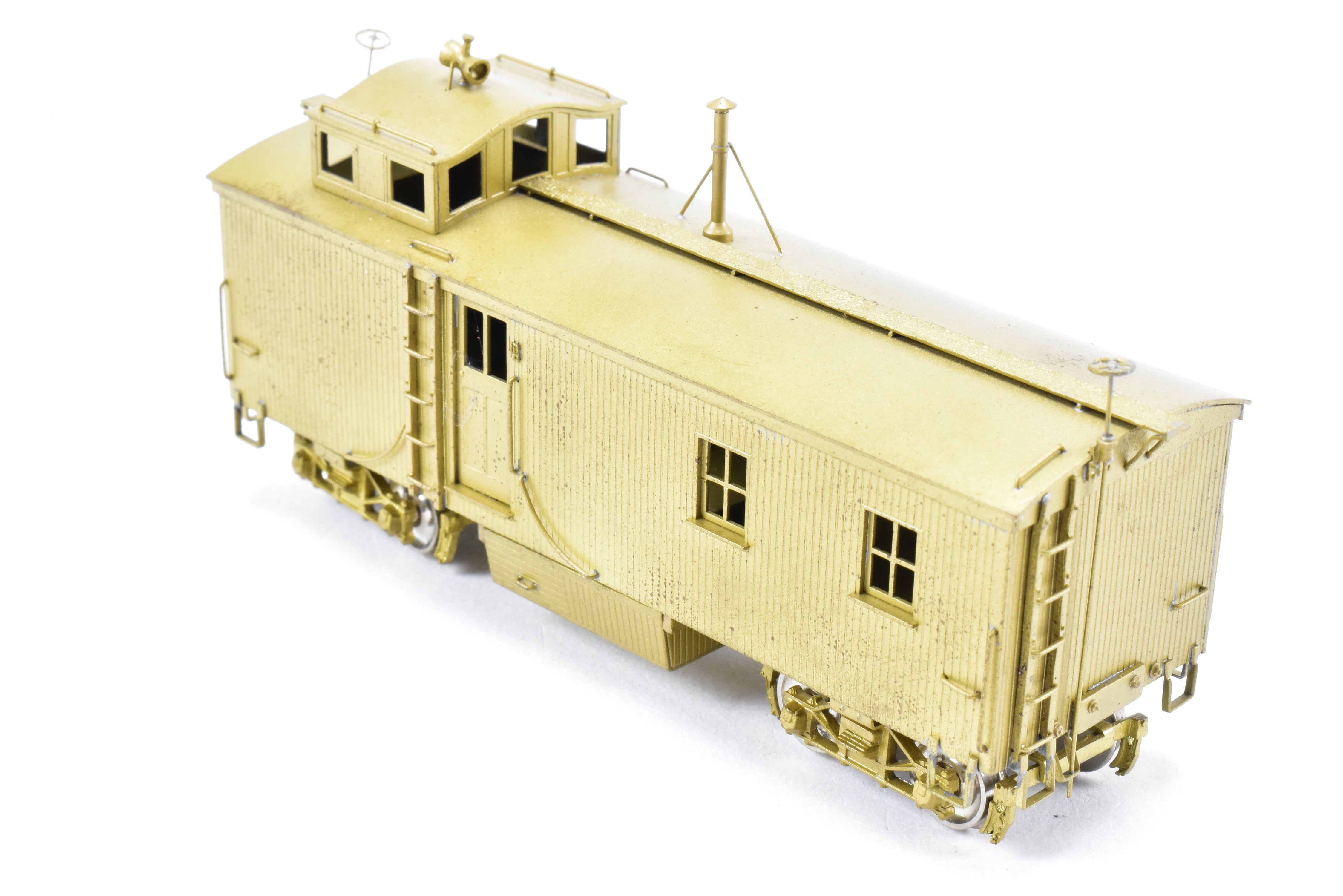 HO Scale Brass Colorado Midland Wood Side-Door Caboose #402 - 414 by Overland Models, Inc. (OMI)