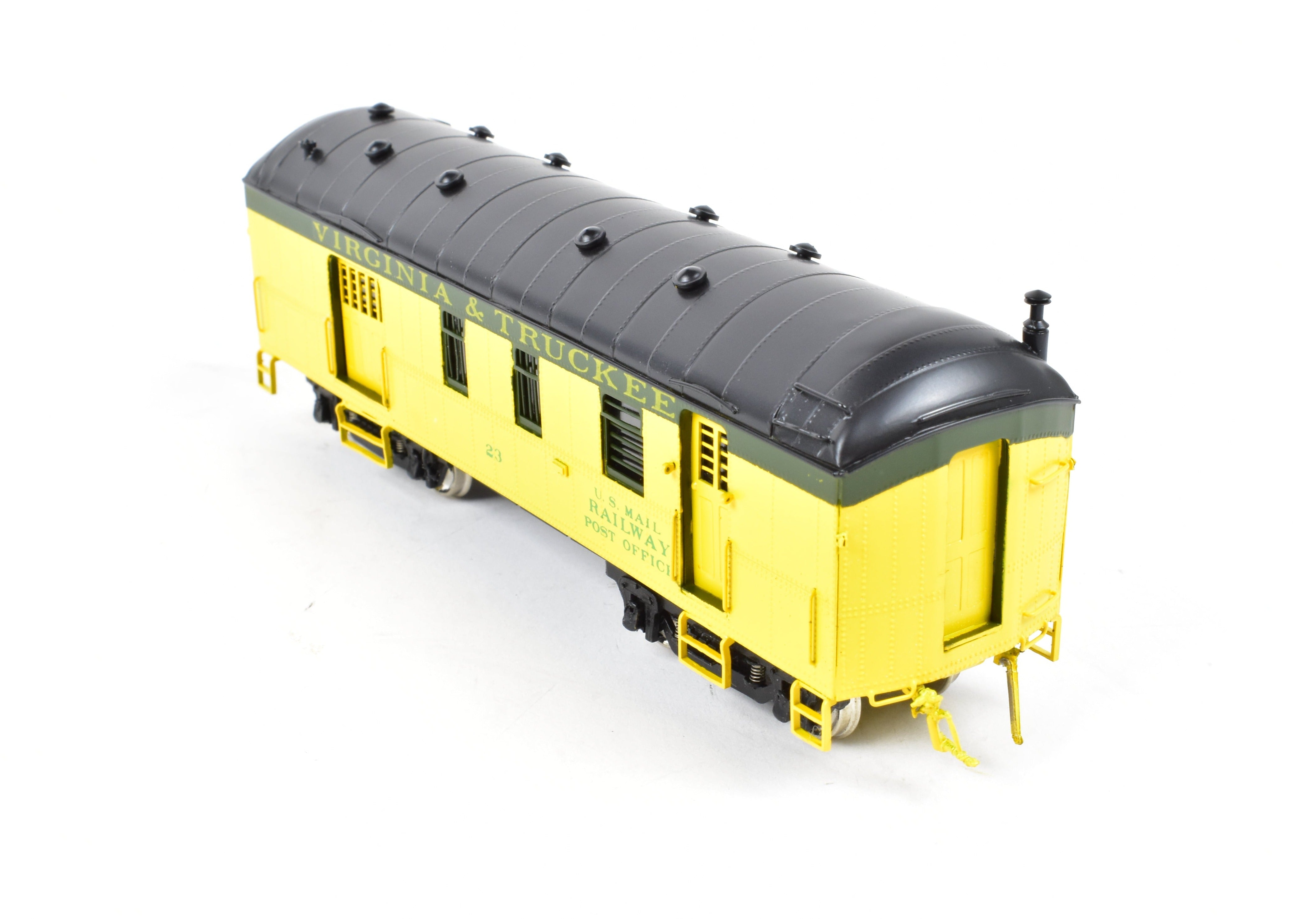 HO Scale Brass Precision Scale Co. Model of Virginia & Truckee 40-Foot RPO/Baggage Car, Class 40-BP-15 FP