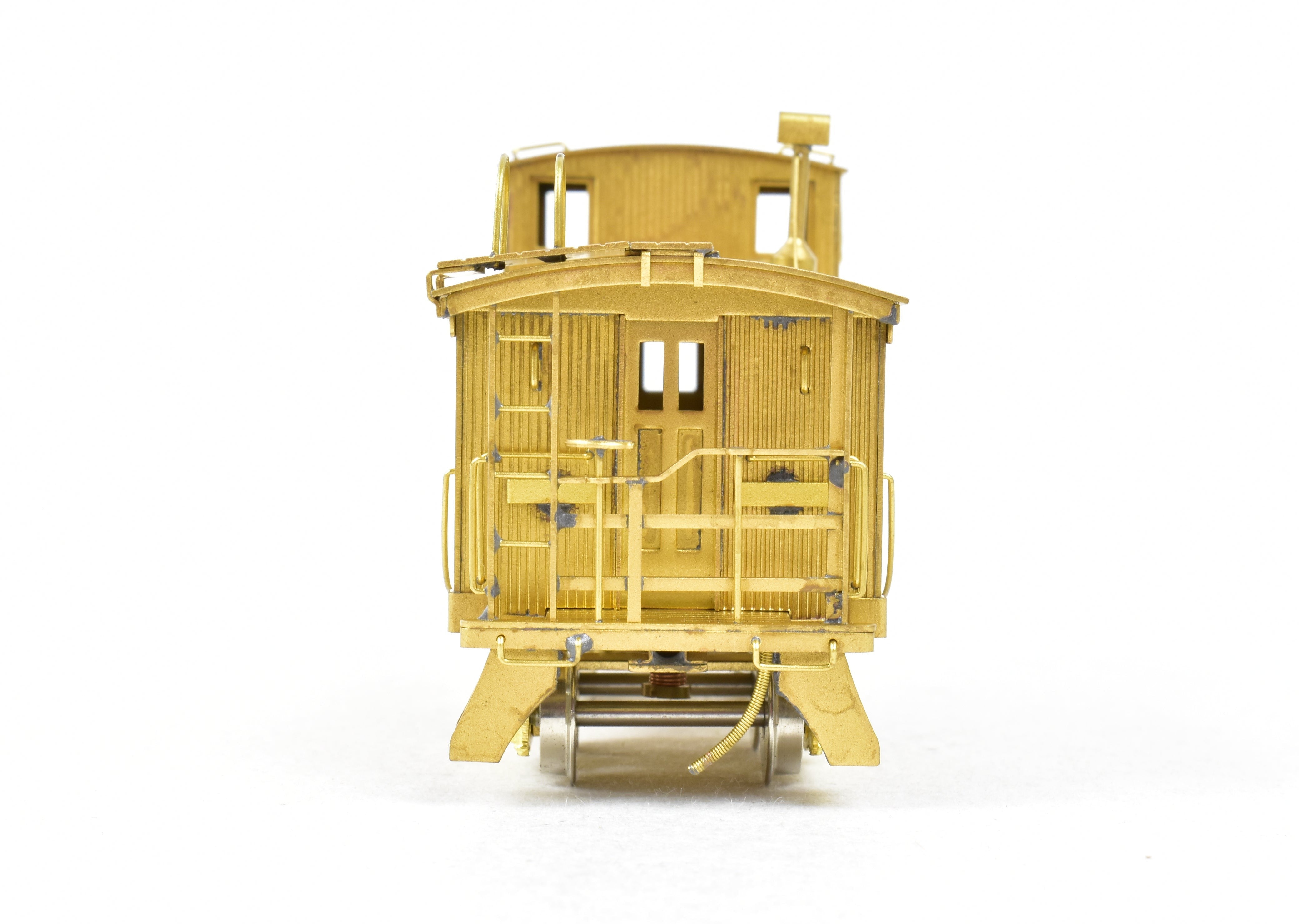 HO Scale Brass Model Northwest Short Line (NWSL) and Northern Pacific (NP) Wood Caboose for Model Train Enthusiasts
