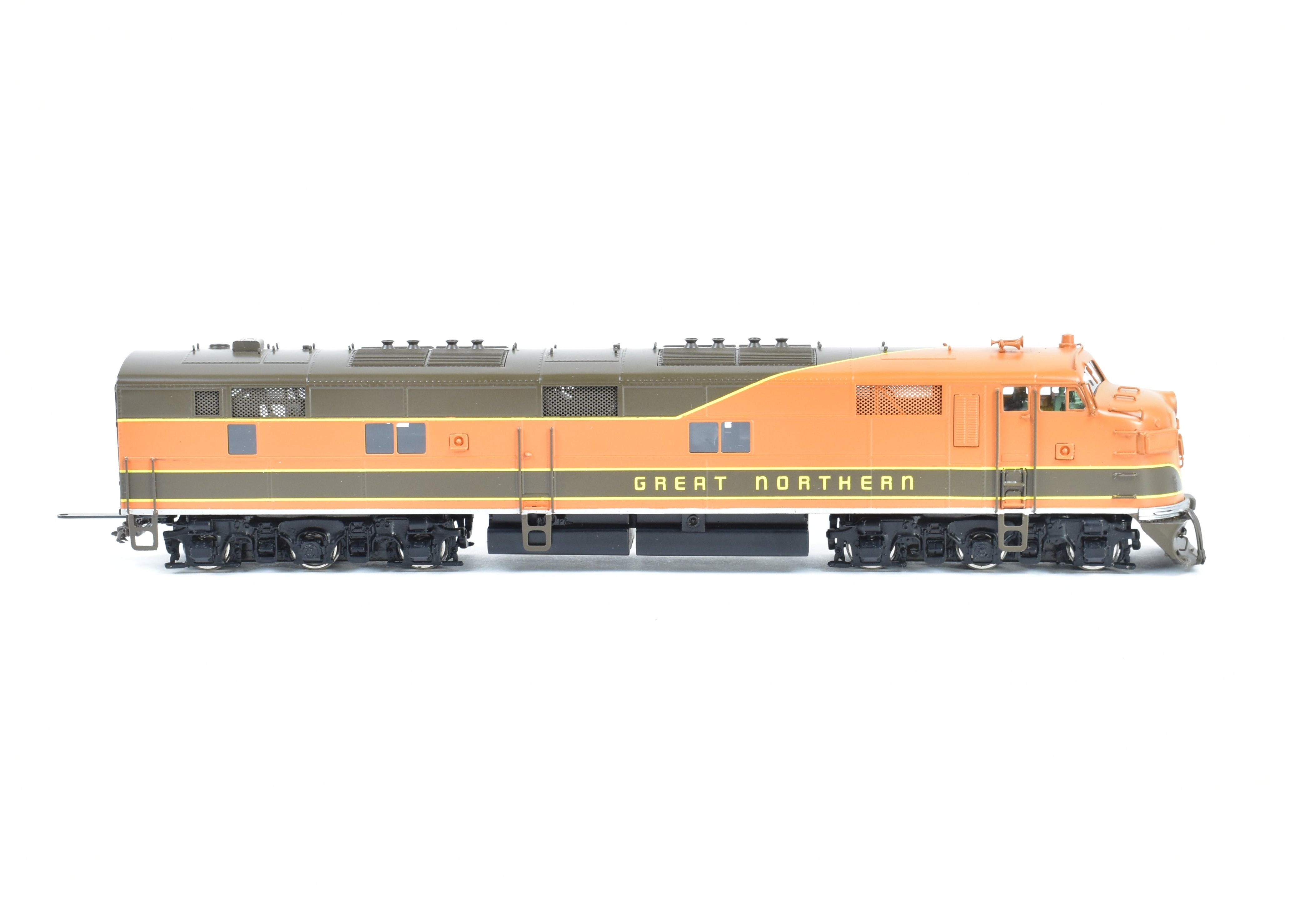 HO Scale Brass Model Train - Oriental Limited GN - Great Northern EMD E7A 2000 HP FP Empire Builder Replica