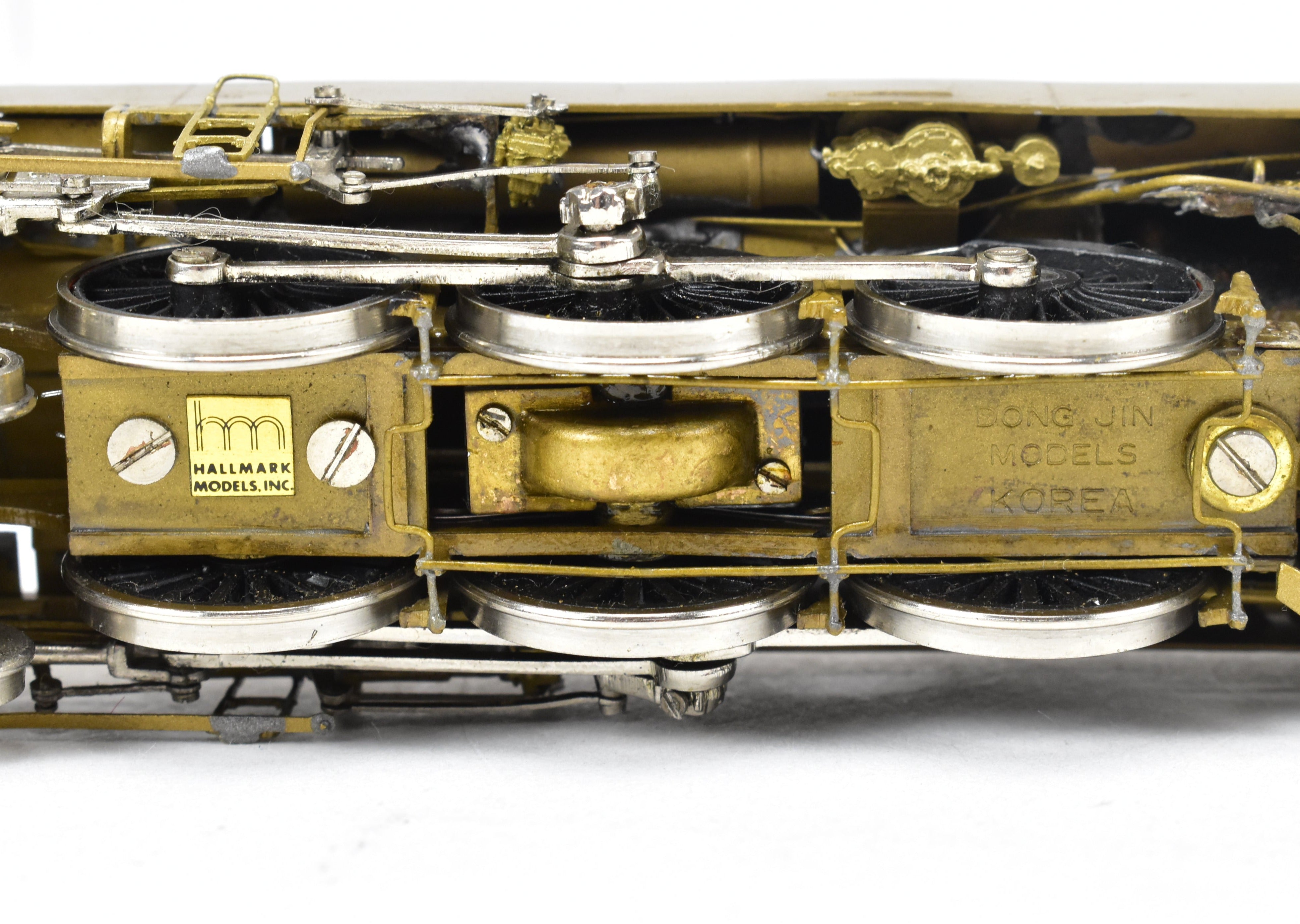 HO Brass CON Hallmark Models ATSF Santa Fe 1369/1376 Valley Flyer 4-6-2 Pacific Locomotive