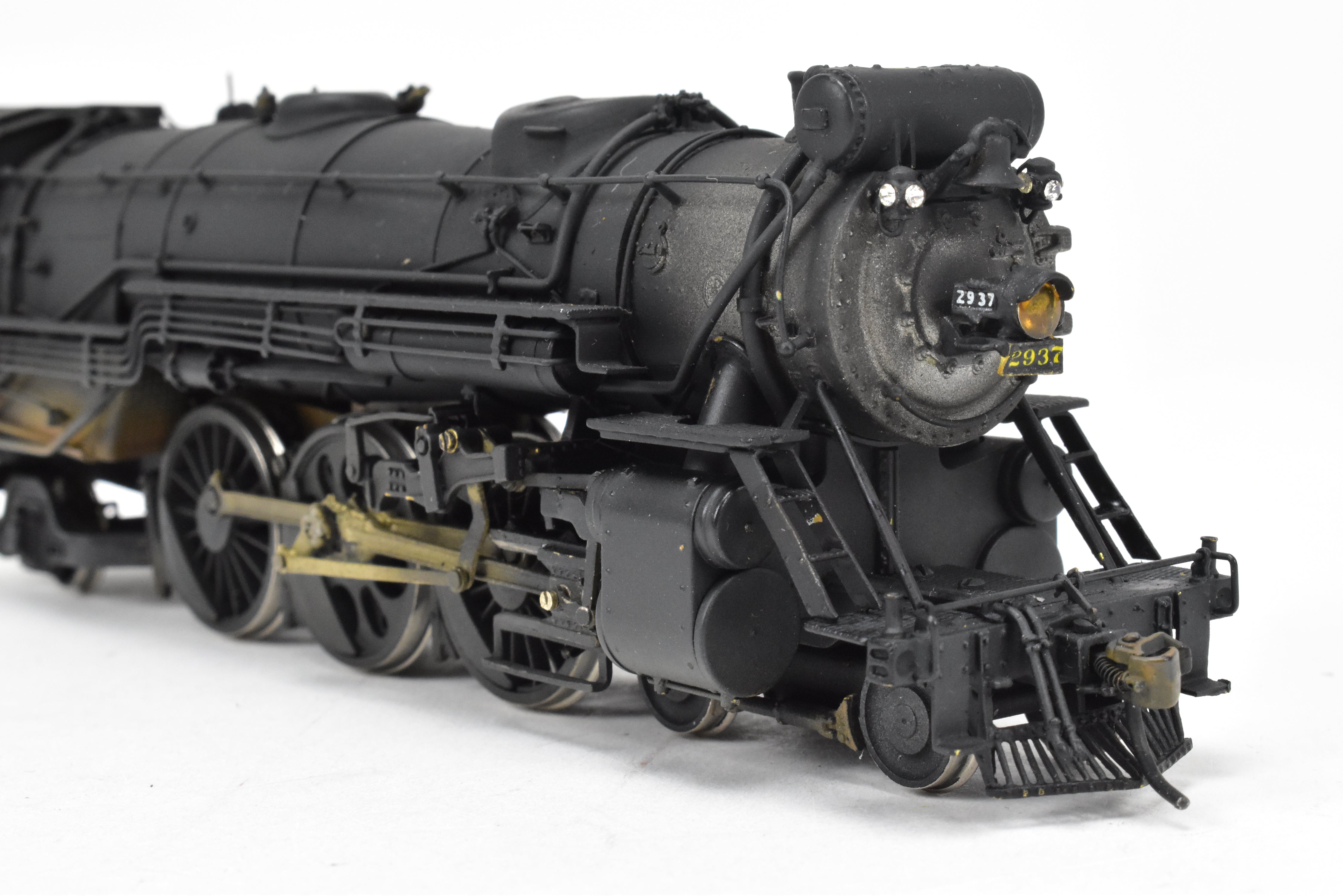 1941 Era HO Brass Key Imports Erie Railroad K - 5a 4 - 6 - 2 Pacific C/P #2937 Model