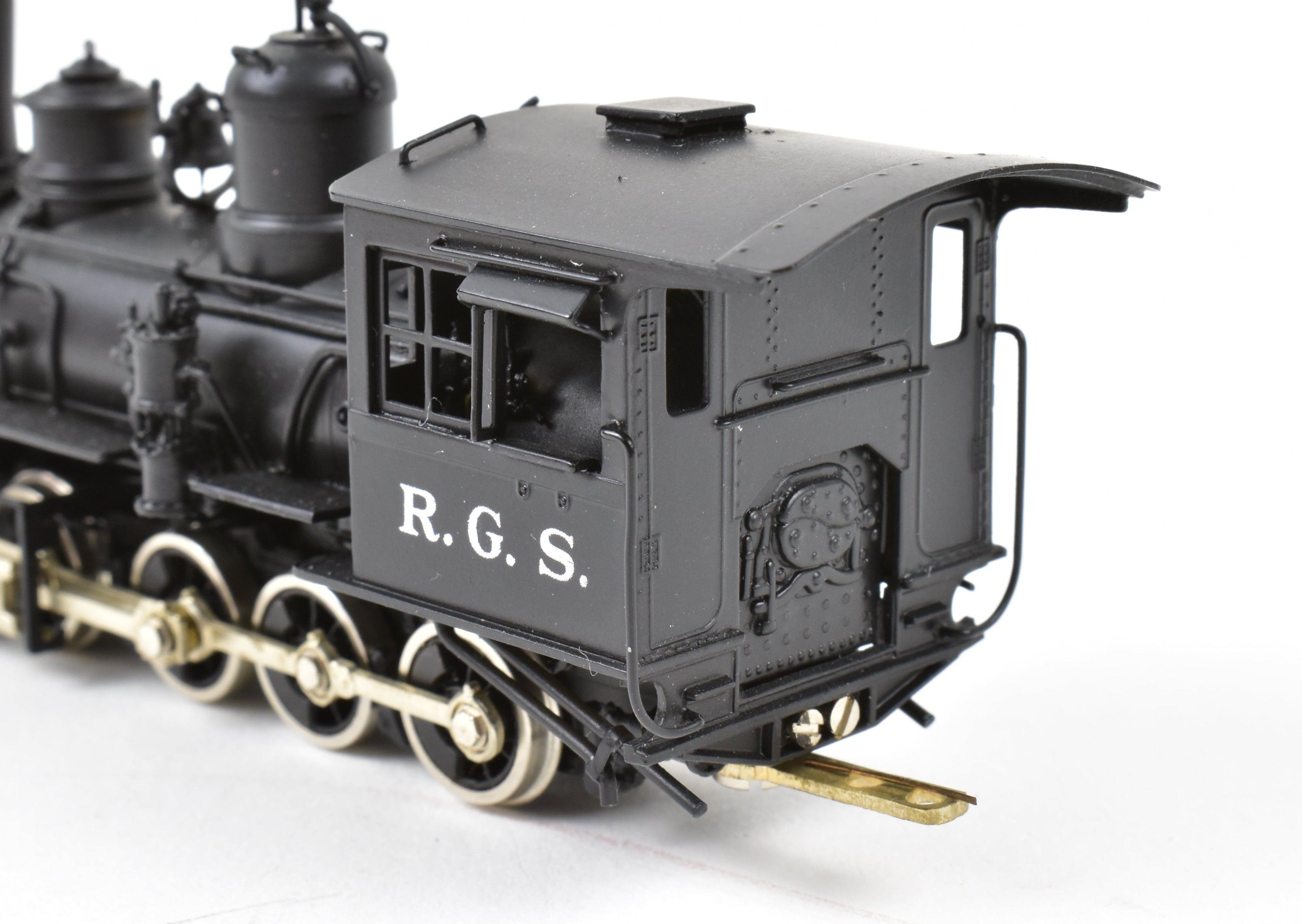 HOn3 Scale Brass Model Train - Key Imports RGS Rio Grande Southern C - 19 No. 40 2 - 8 - 0 Consolidation Factory - Painted Replica