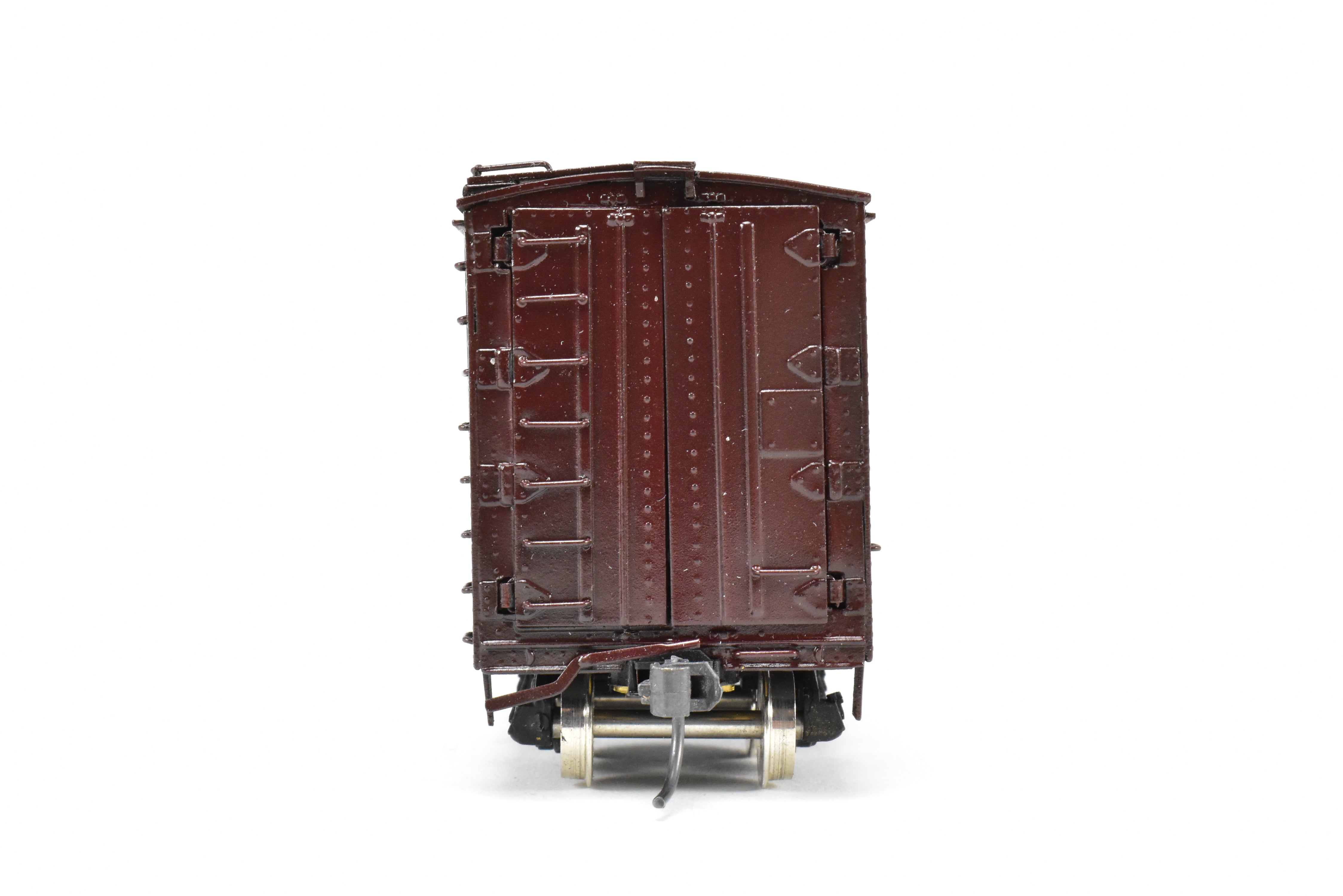 HO Brass OMI UP Union Pacific 50' Auto Boxcar, Custom Red, No Lettering