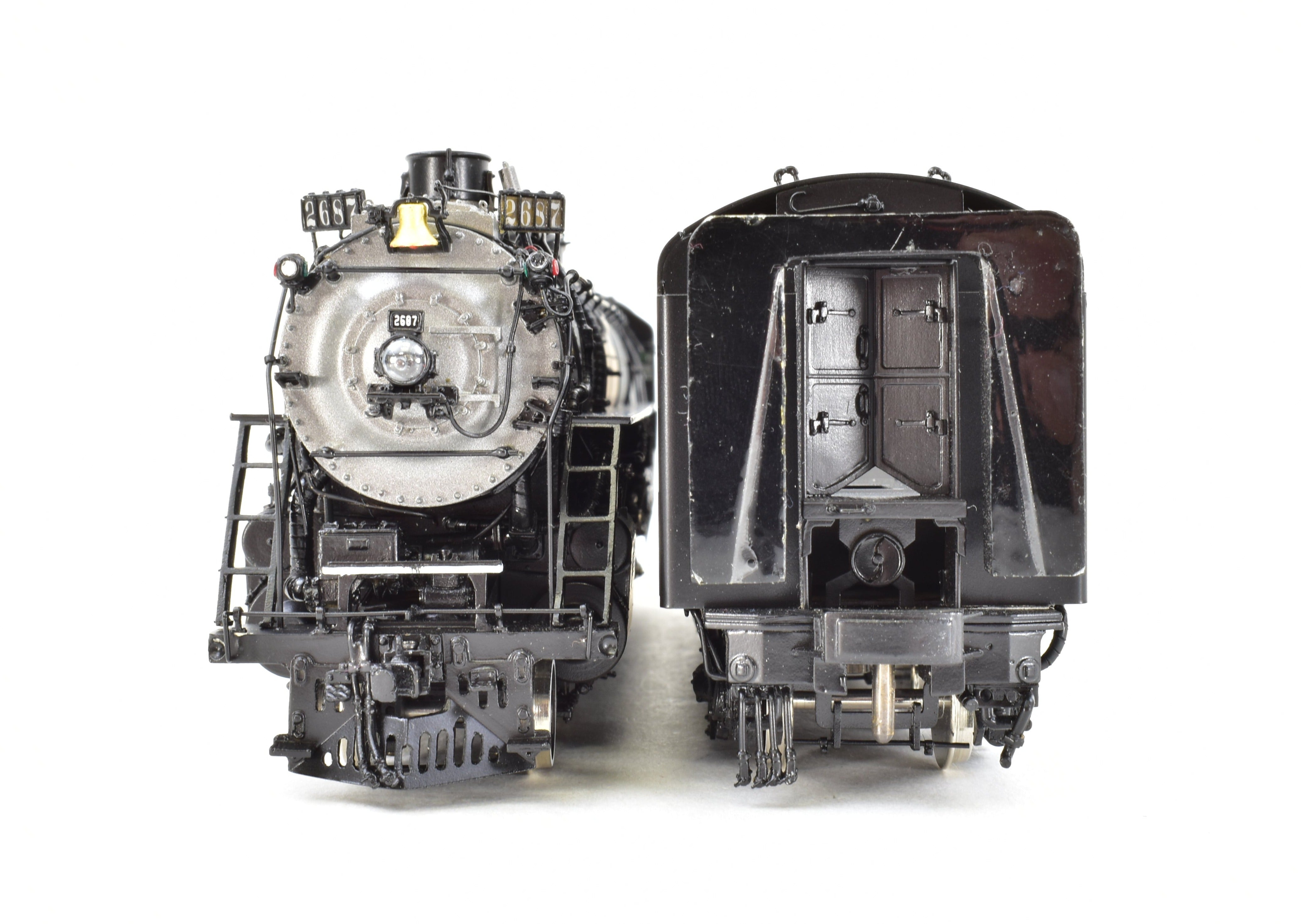 HO Scale Brass Model Train - Precision Scale Co. NP (Northern Pacific) A-5 4-8-4 Northern FP Locomotive No. 2687
